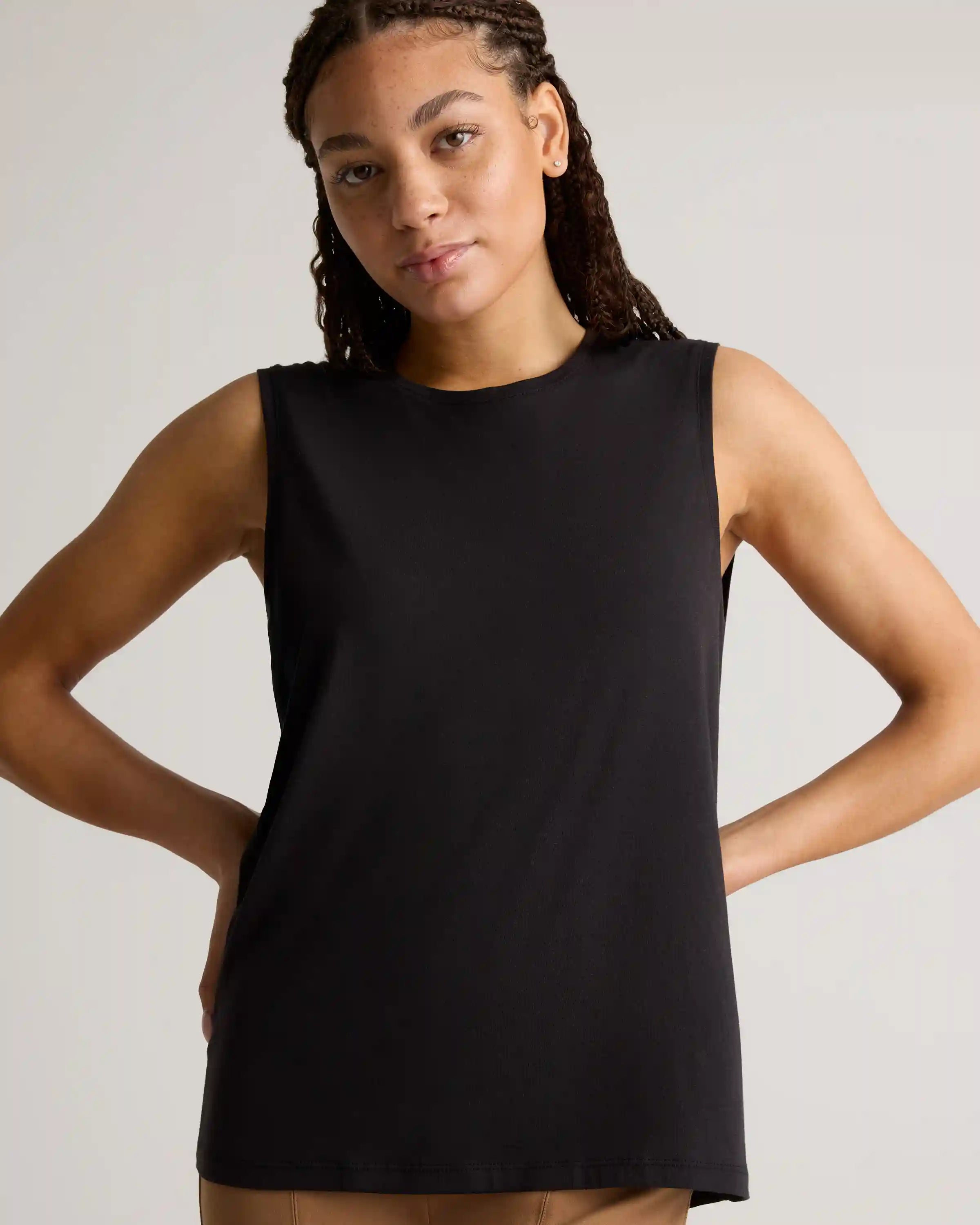 Cotton Modal Muscle Tank