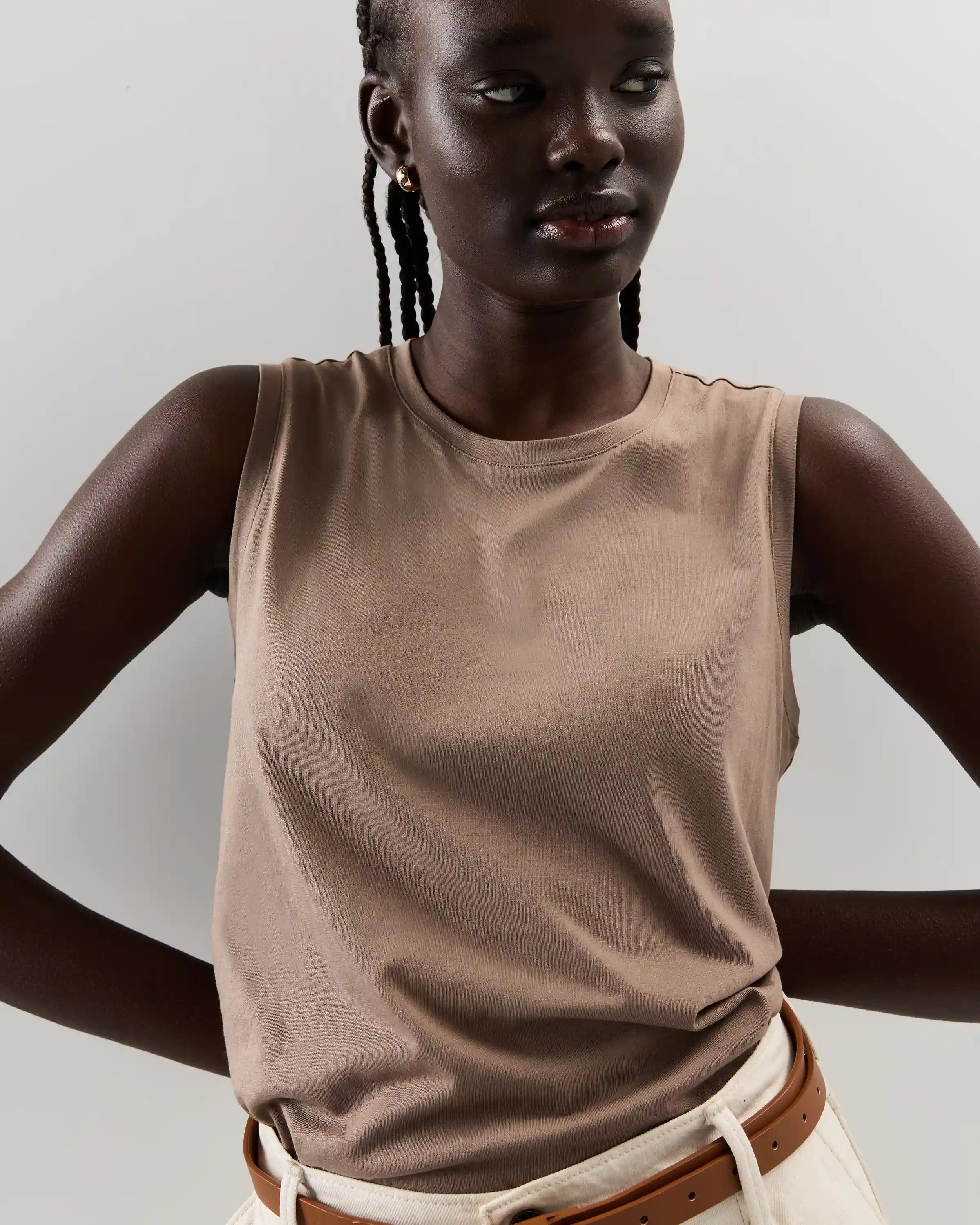 Cotton Modal Muscle Tank