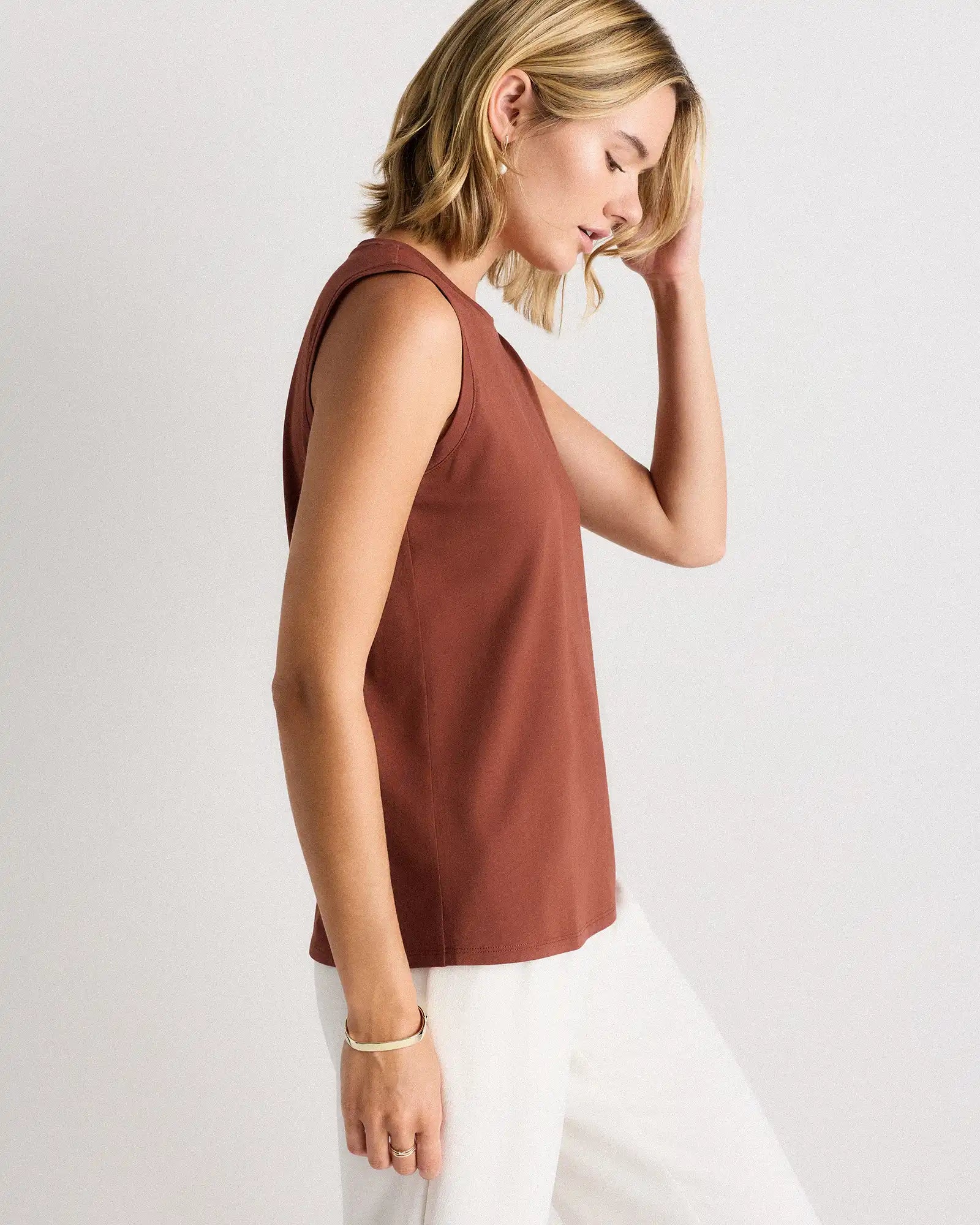 Cotton Modal Muscle Tank