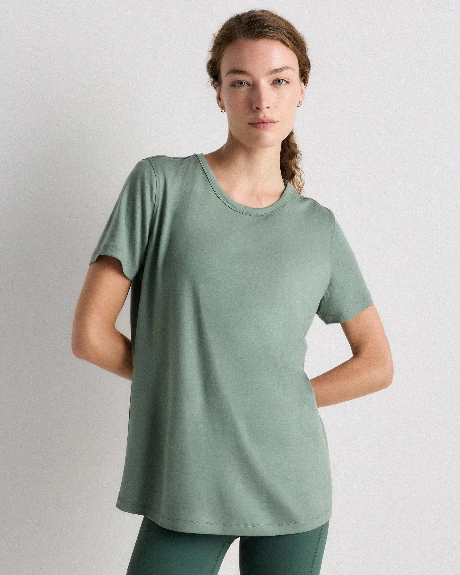 100% Merino Wool All-Season Base Layer Tee