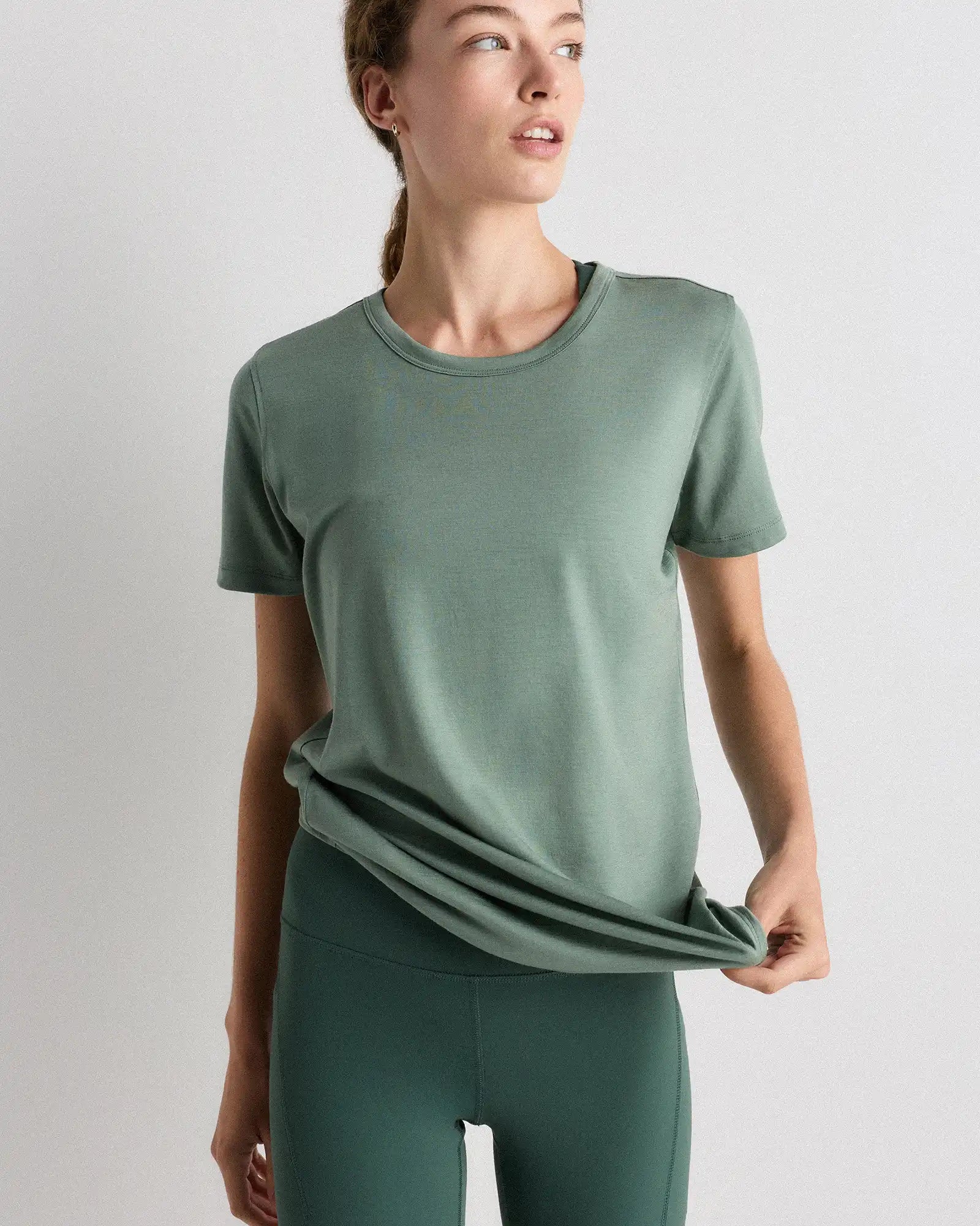 100% Merino Wool All-Season Base Layer Tee