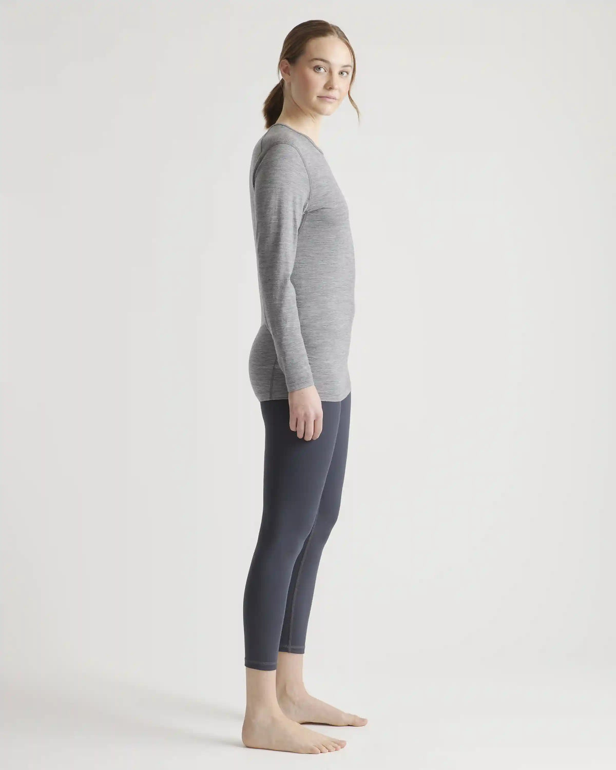 100% Merino Wool All-Season Long Sleeve Base Layer
