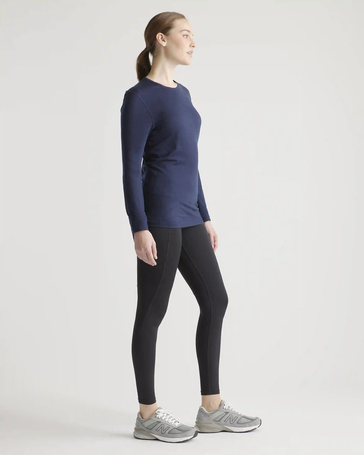 100% Merino Wool All-Season Long Sleeve Base Layer