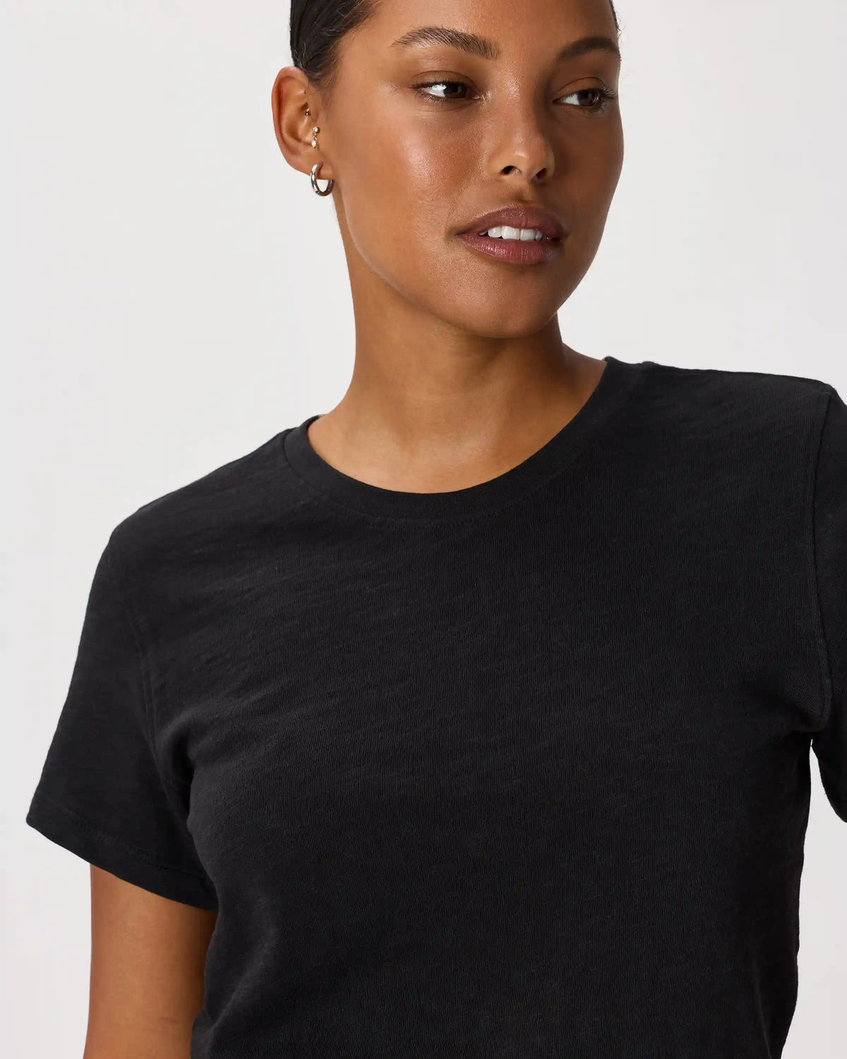100% Organic Cotton Slub Crewneck Tee
