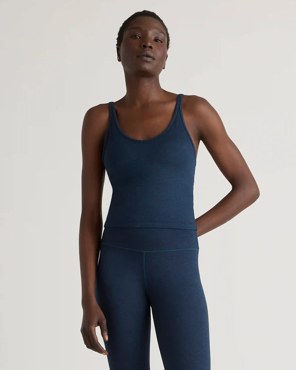 Ultra-Soft Strappy Cropped Tank