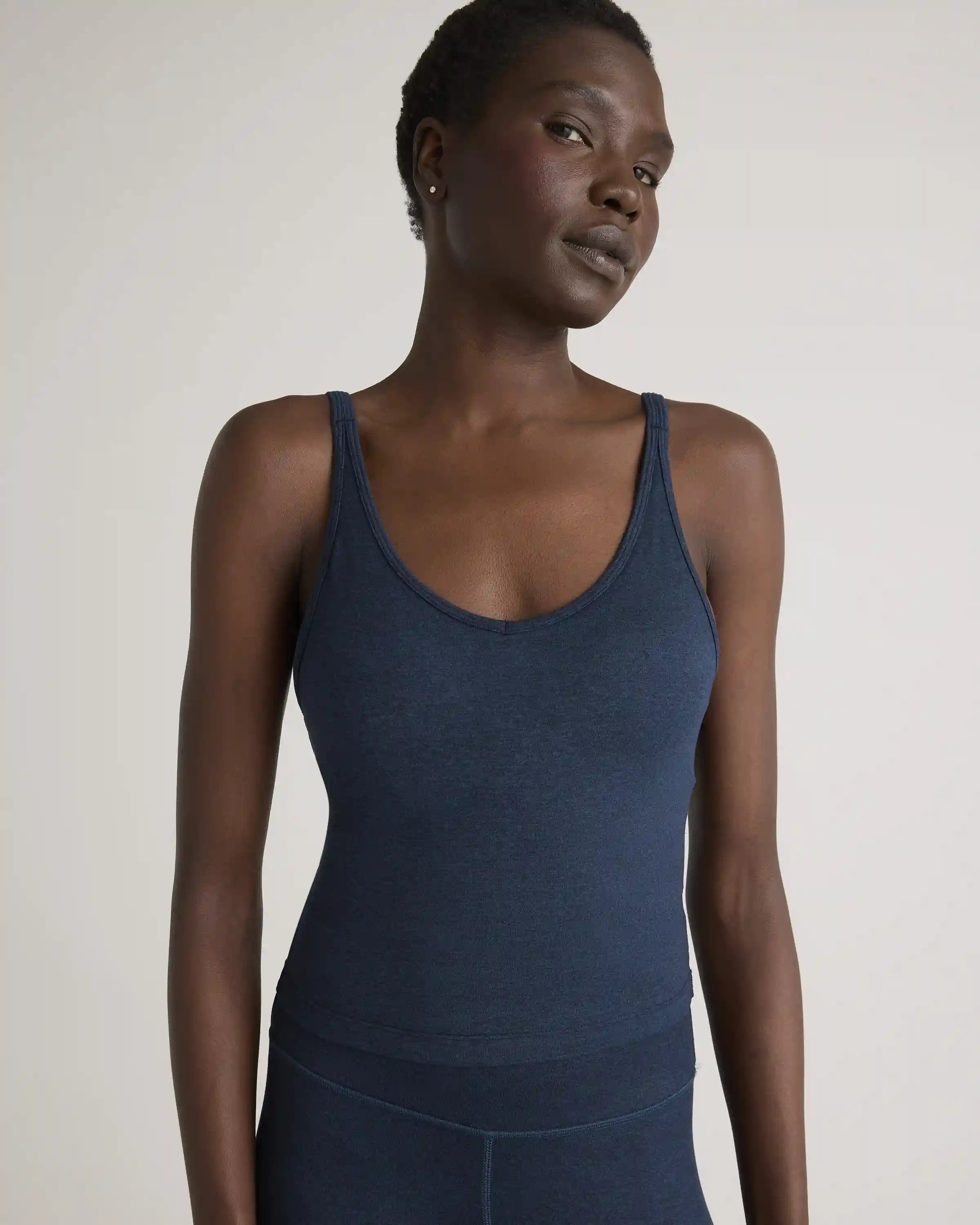 Ultra-Soft Strappy Cropped Tank