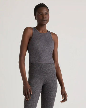 Ultra-Soft High Neck Cropped Tank