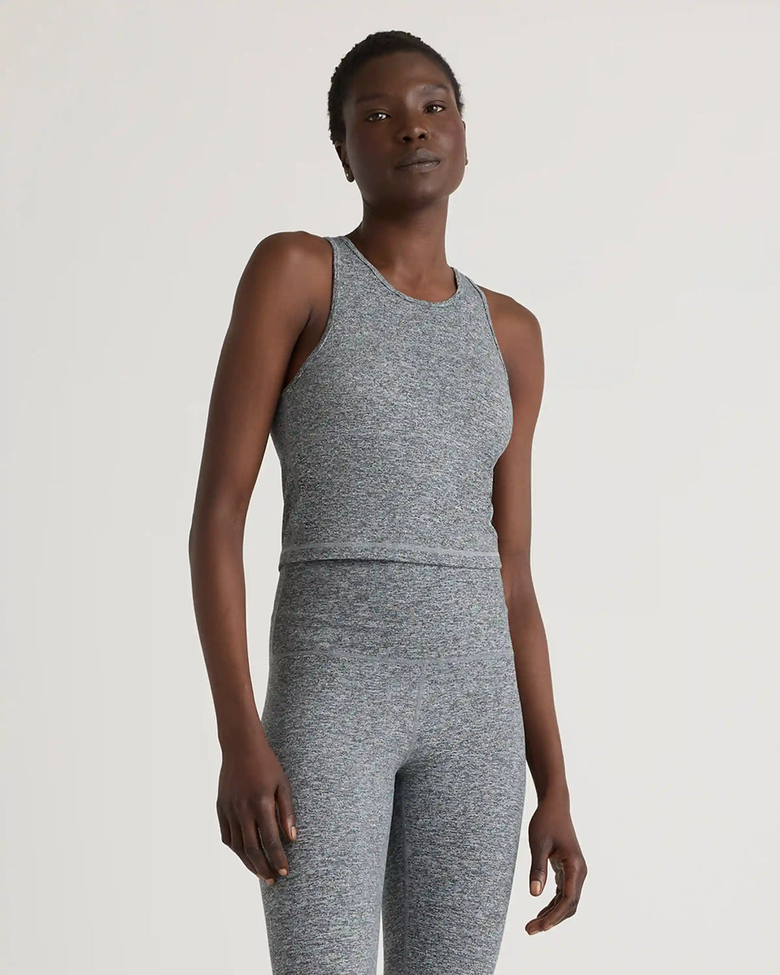 Ultra-Soft High Neck Cropped Tank