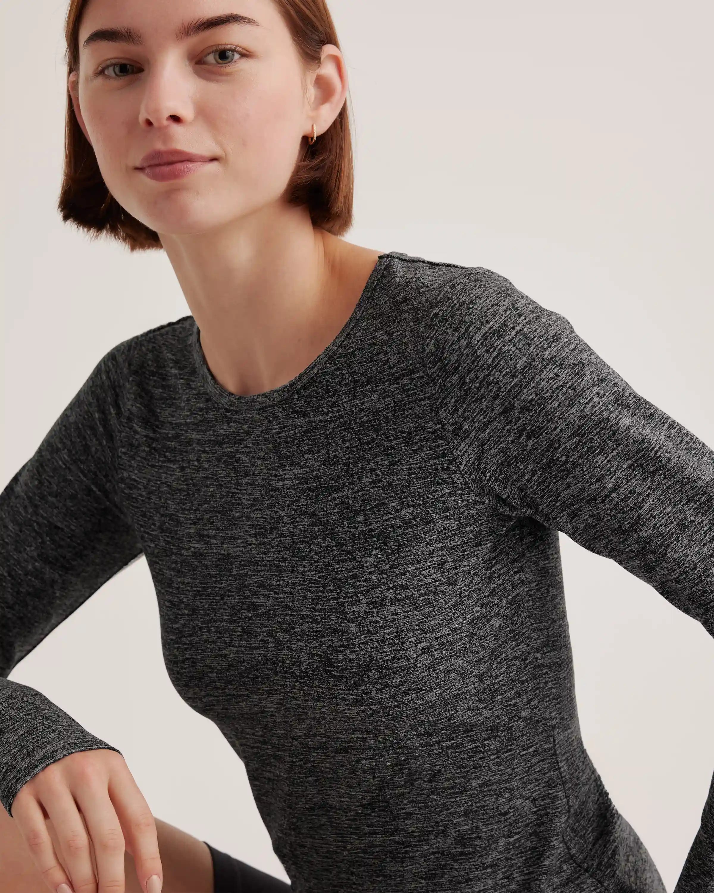 Ultra-Soft Fitted Long Sleeve Top