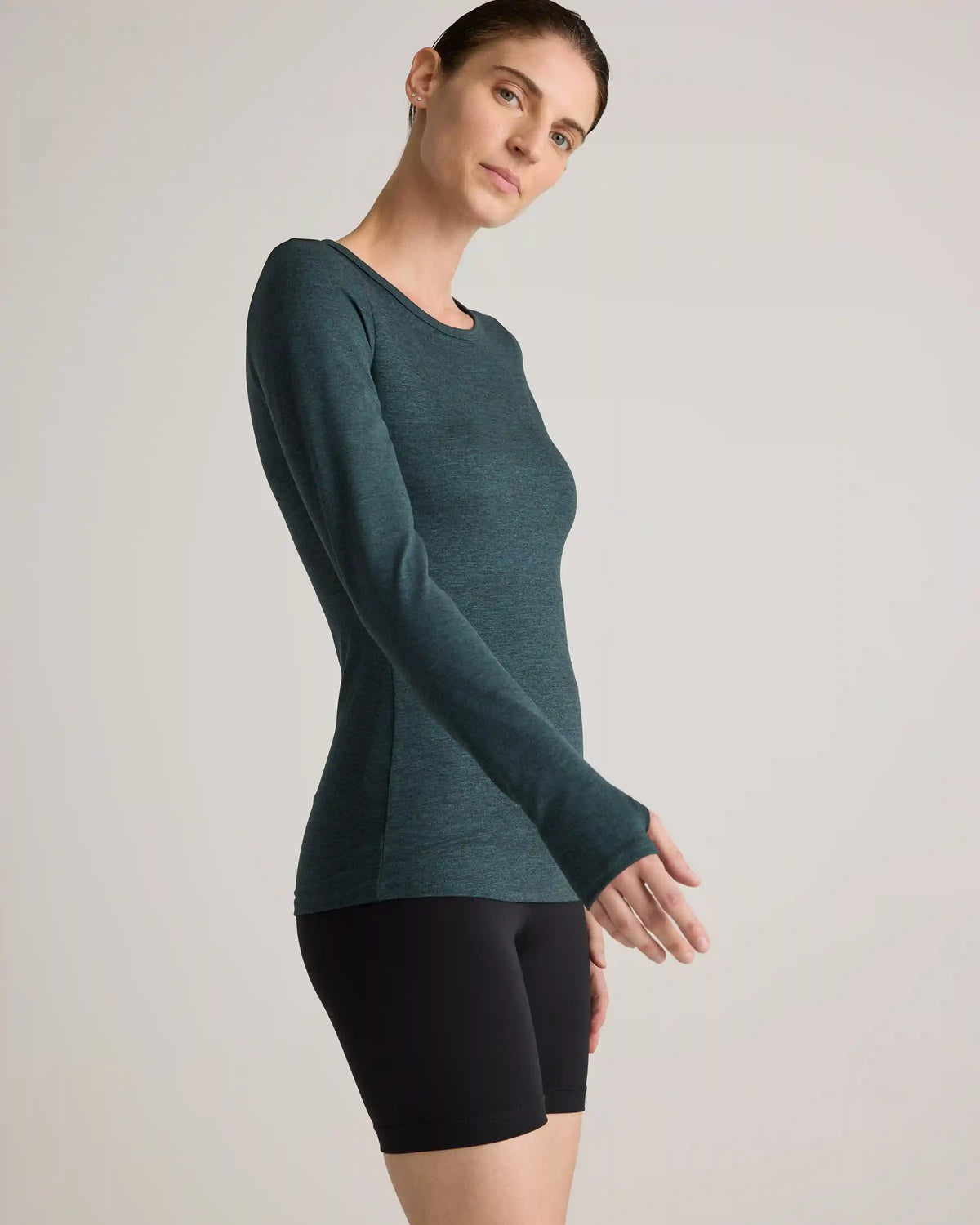 Ultra-Soft Fitted Long Sleeve Top