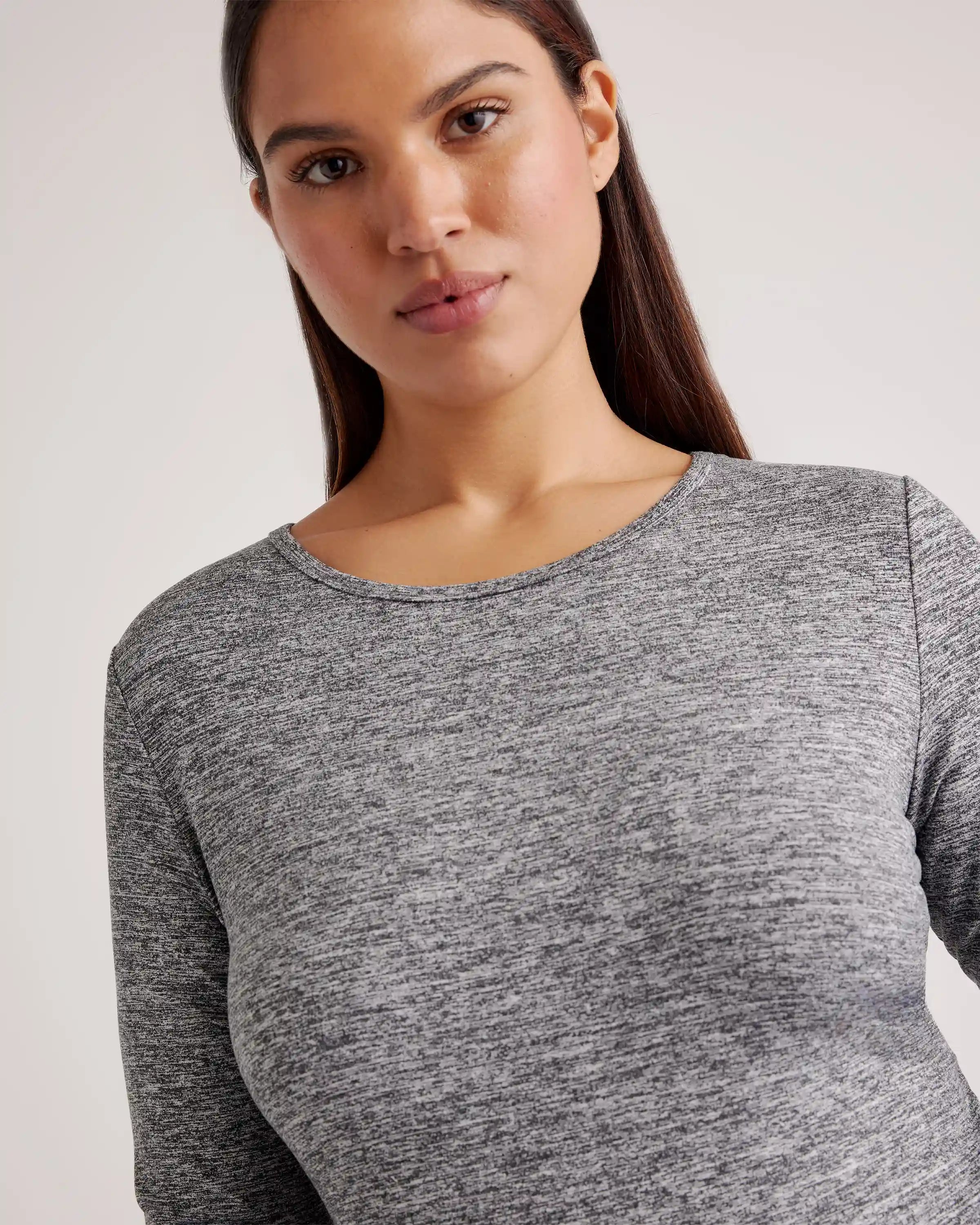 Ultra-Soft Fitted Long Sleeve Top