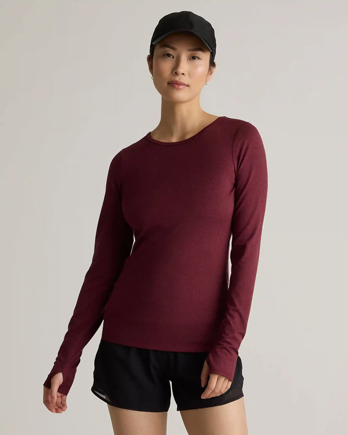 Ultra-Soft Fitted Long Sleeve Top