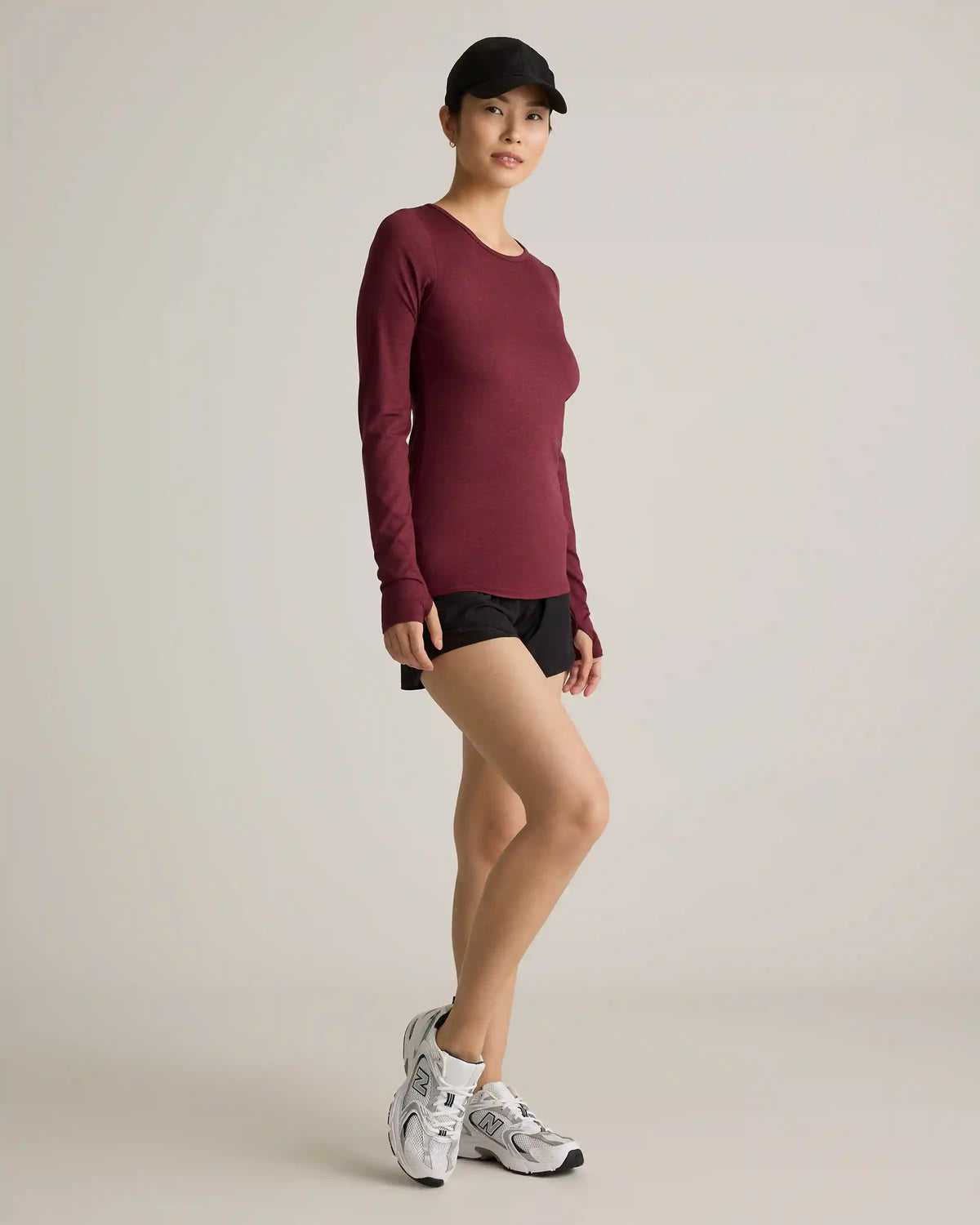 Ultra-Soft Fitted Long Sleeve Top