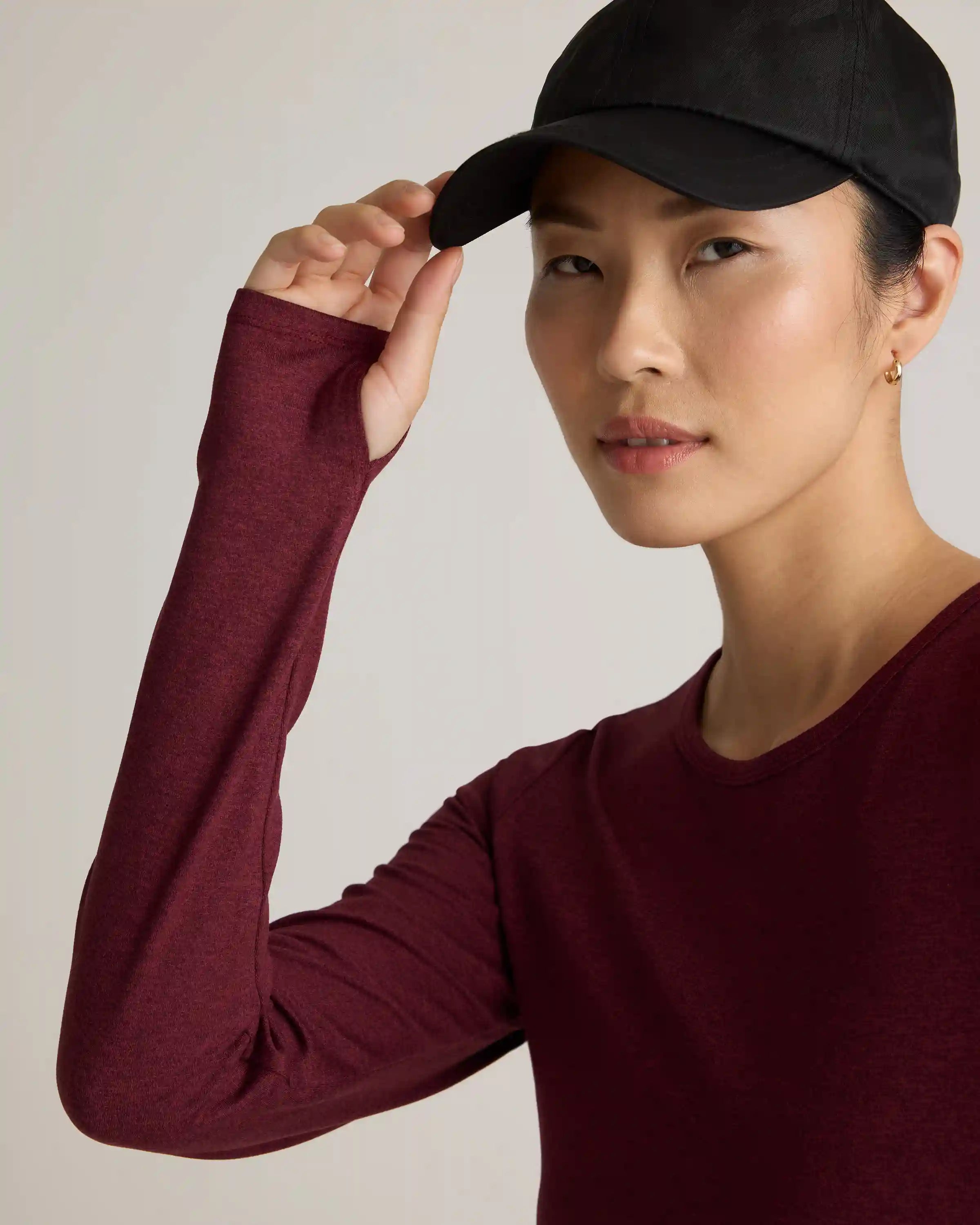 Ultra-Soft Fitted Long Sleeve Top