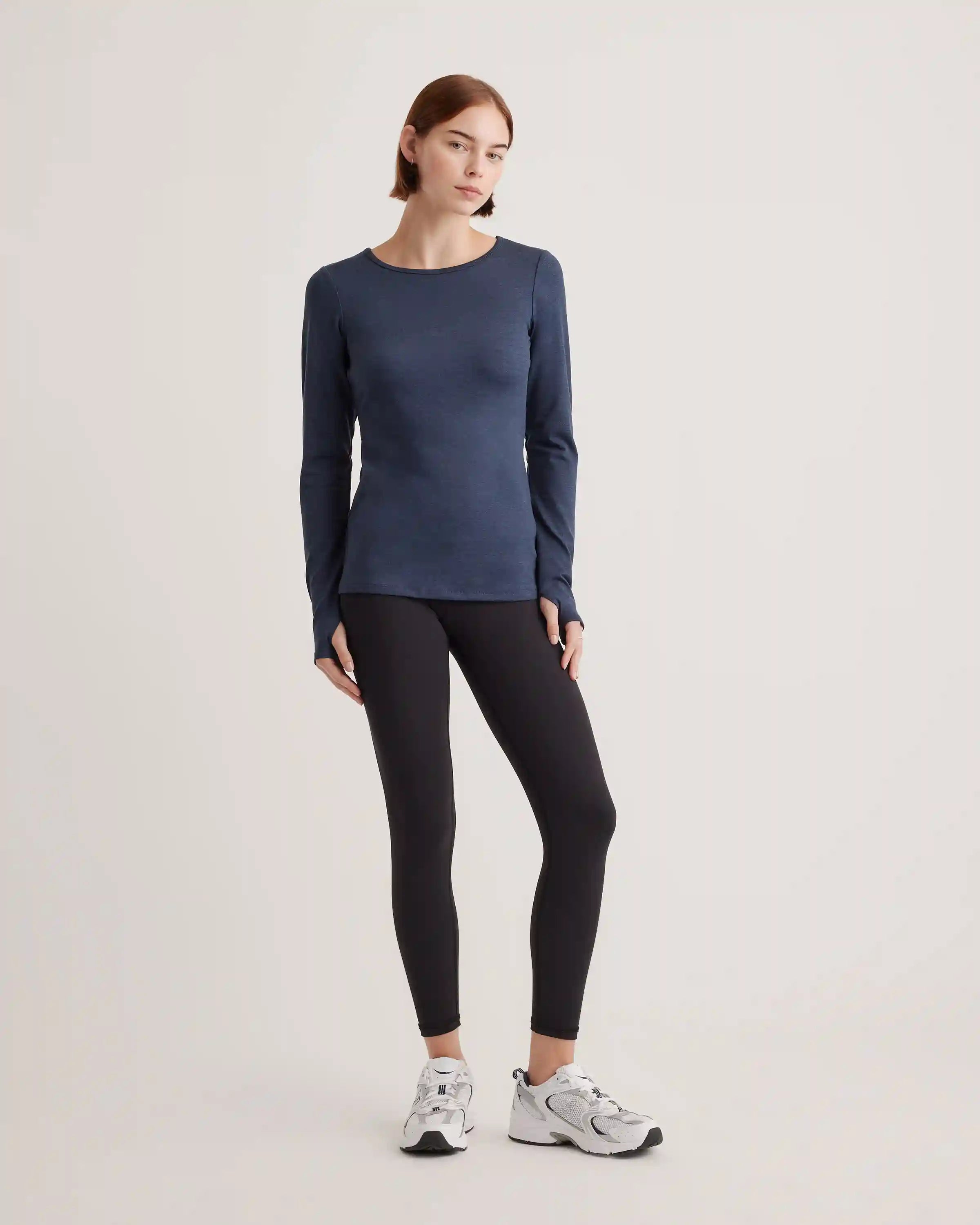 Ultra-Soft Fitted Long Sleeve Top