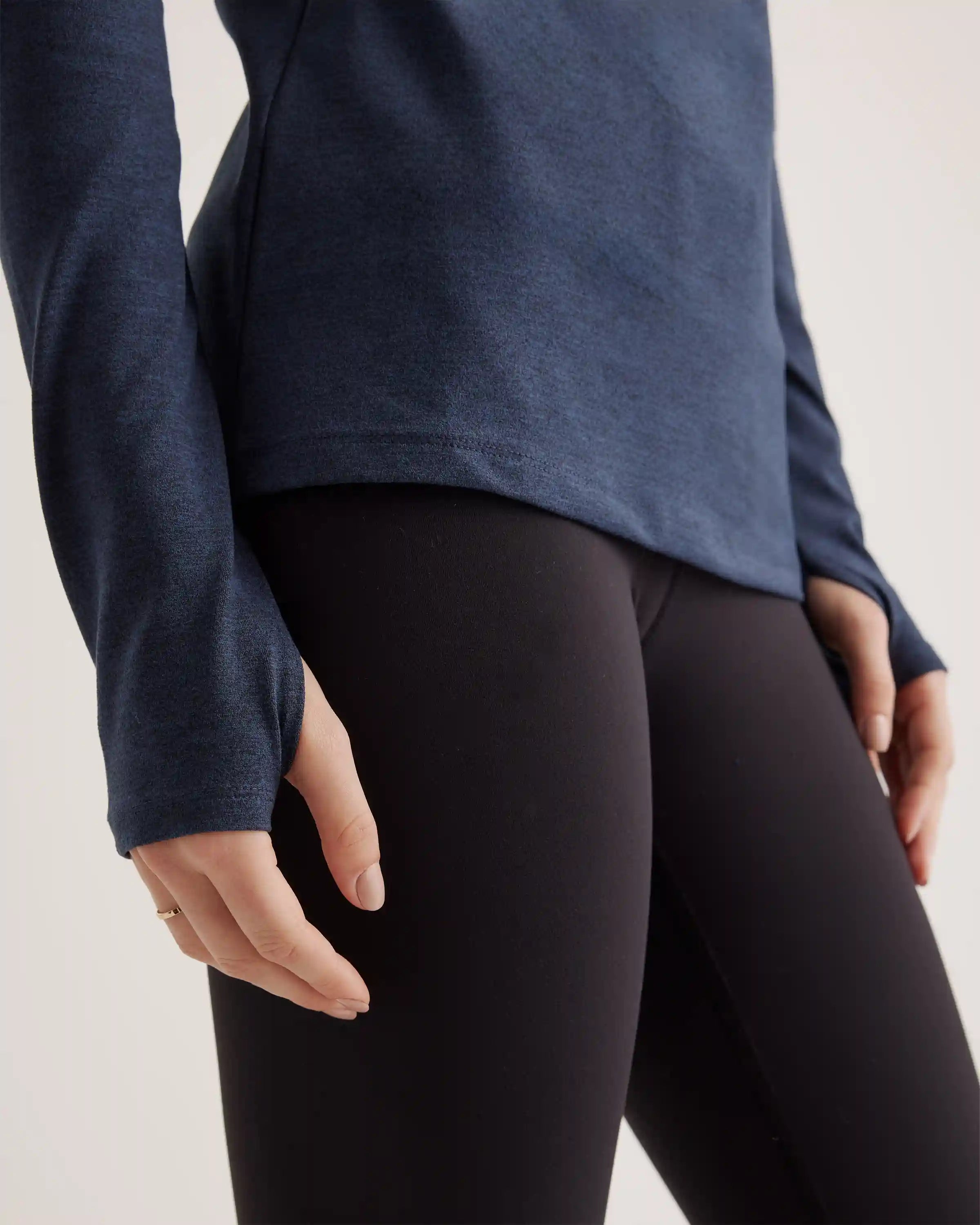 Ultra-Soft Fitted Long Sleeve Top