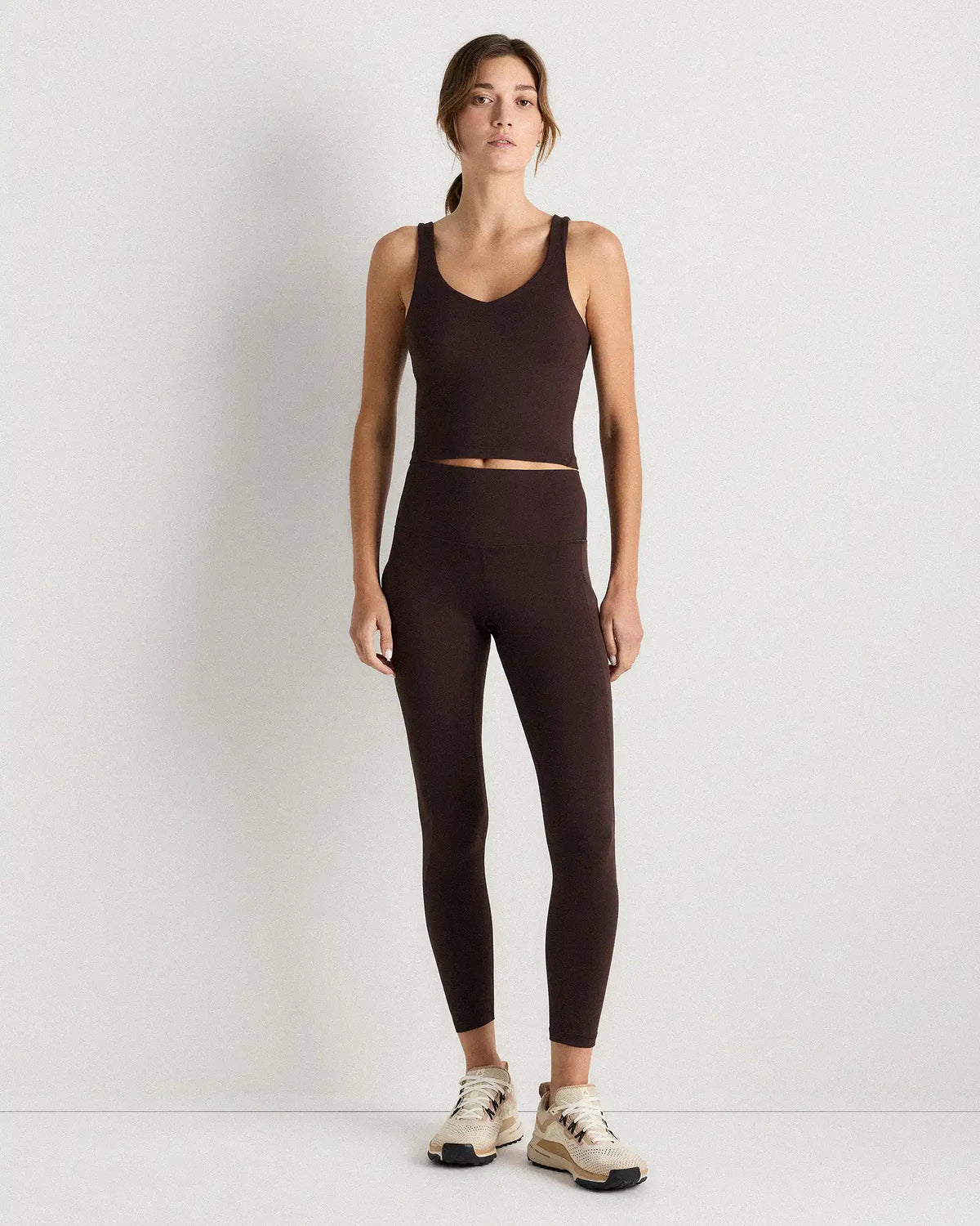 Ultra-Form V-Neck Cropped Tank