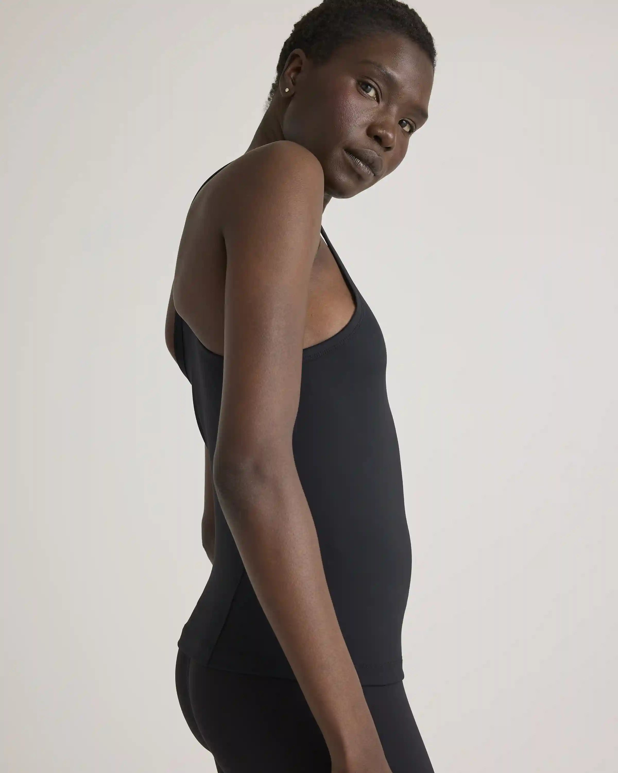 Ultra-Form Waist-Length Racerback Tank