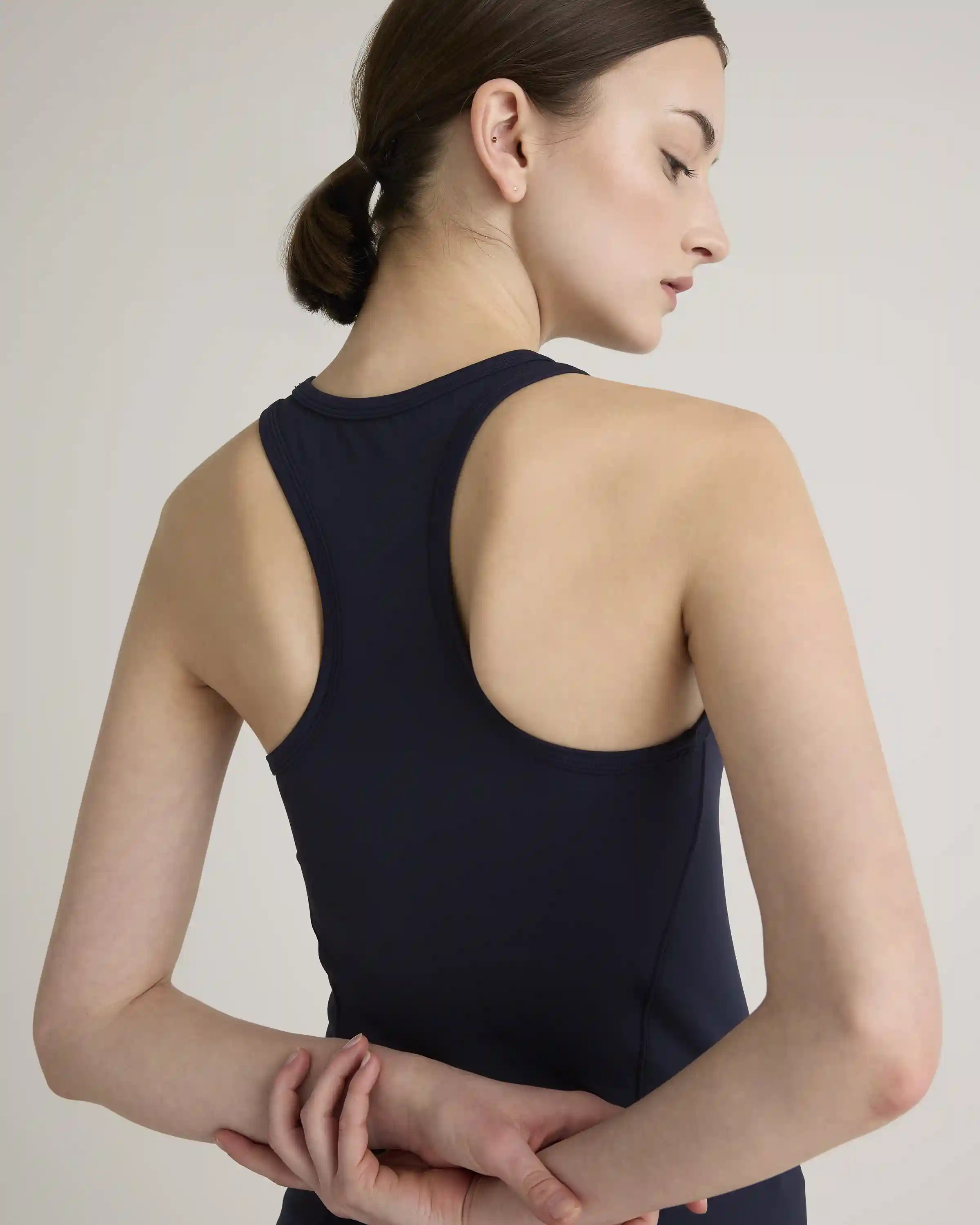 Ultra-Form Waist-Length Racerback Tank
