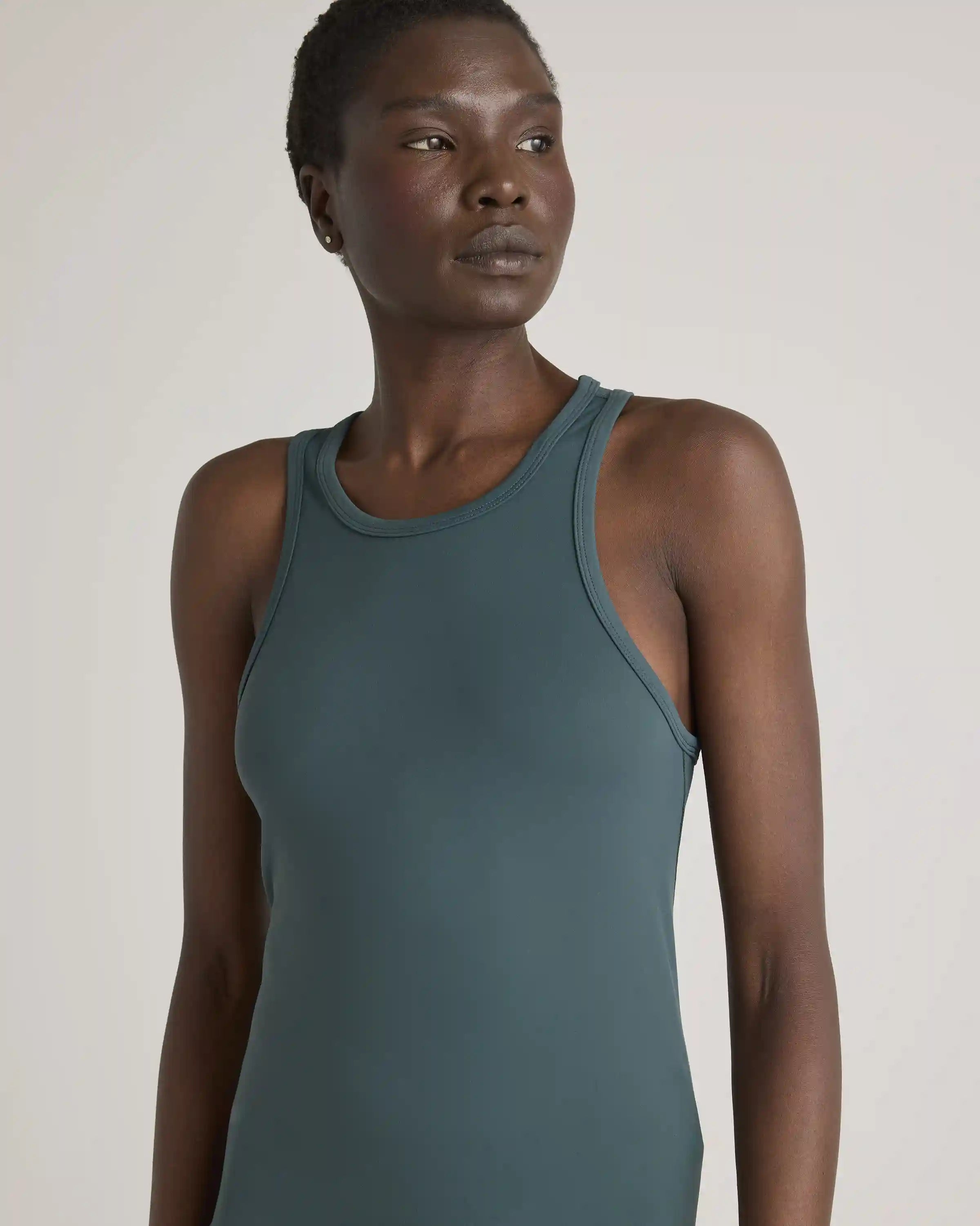 Ultra-Form Waist-Length Racerback Tank