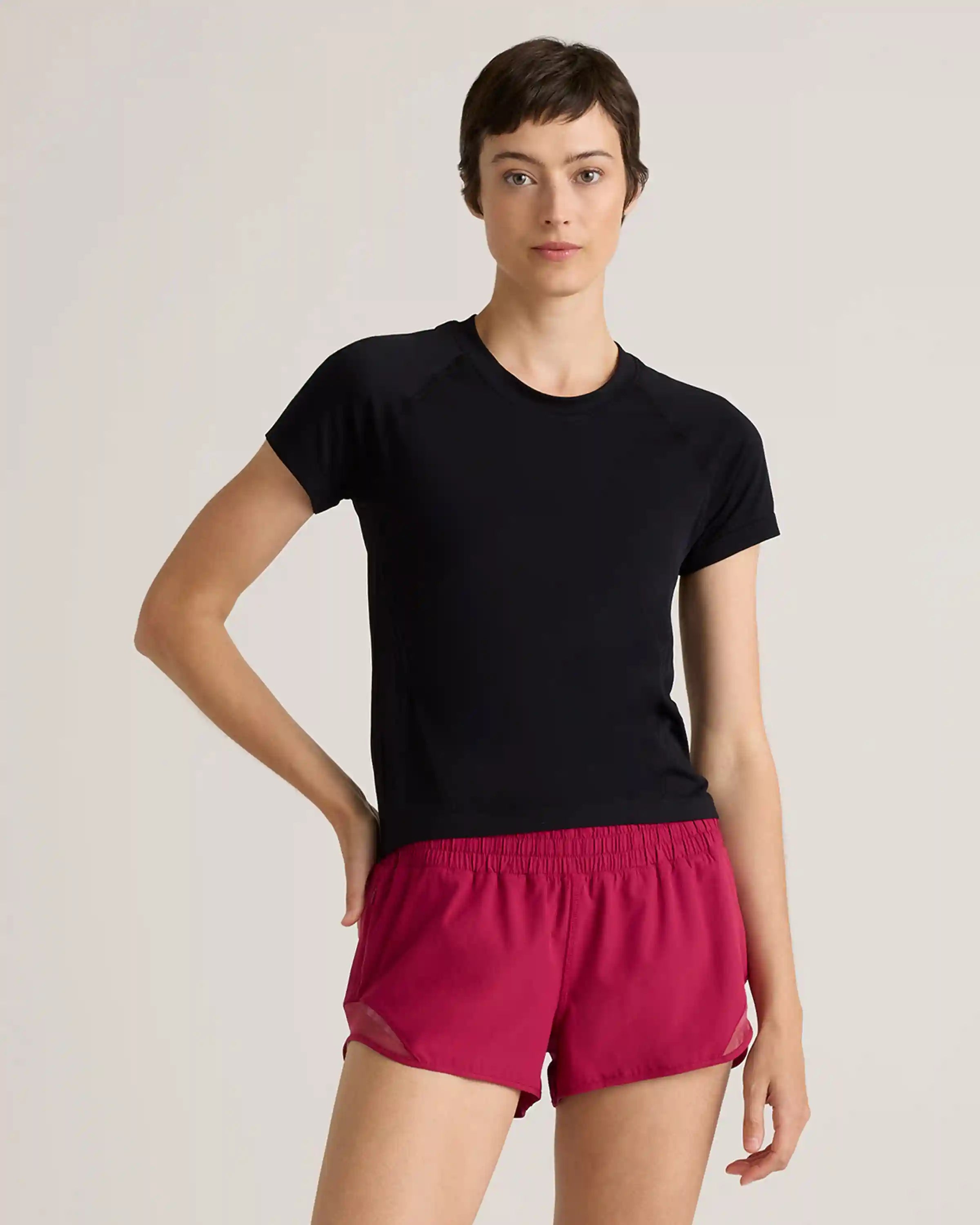 Seamless Waist-Length Tee