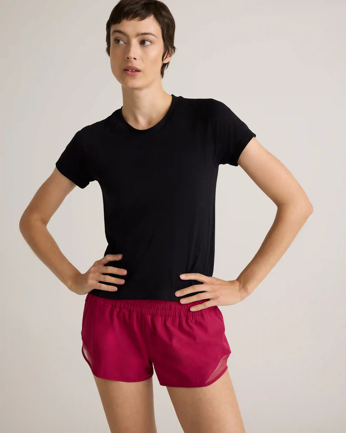 Seamless Waist-Length Tee