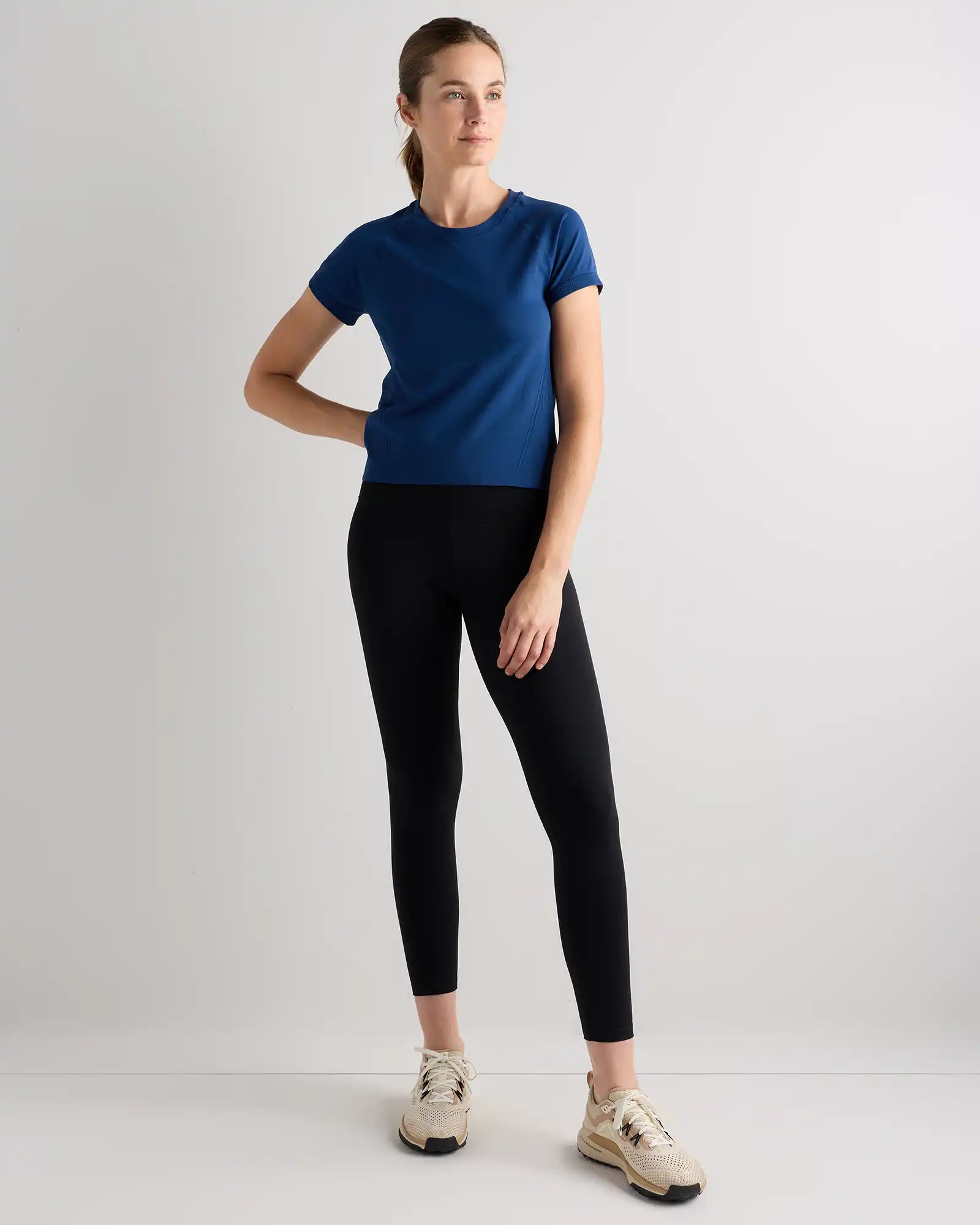 Seamless Waist-Length Tee