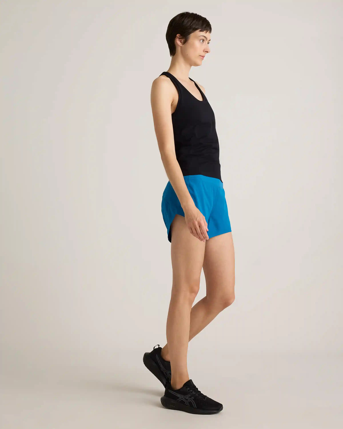 Seamless Waist-Length Racerback Tank
