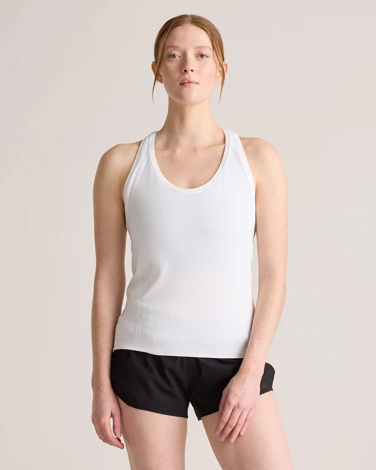 Seamless Waist-Length Racerback Tank