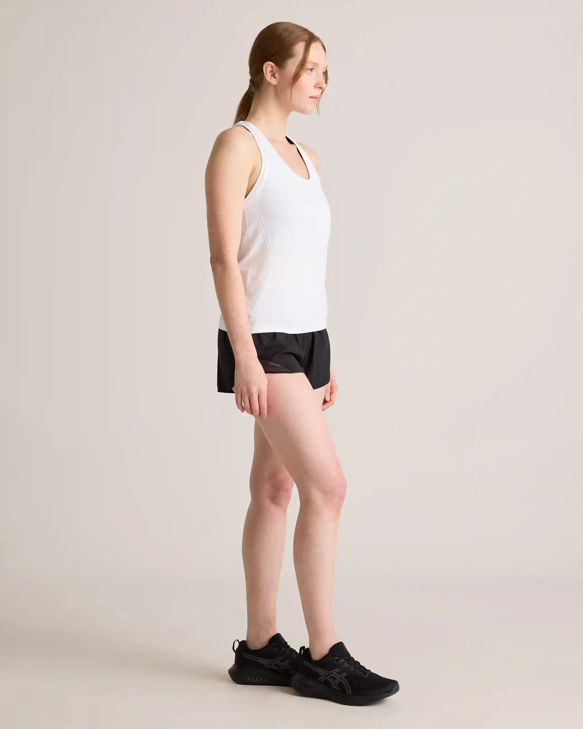 Seamless Waist-Length Racerback Tank