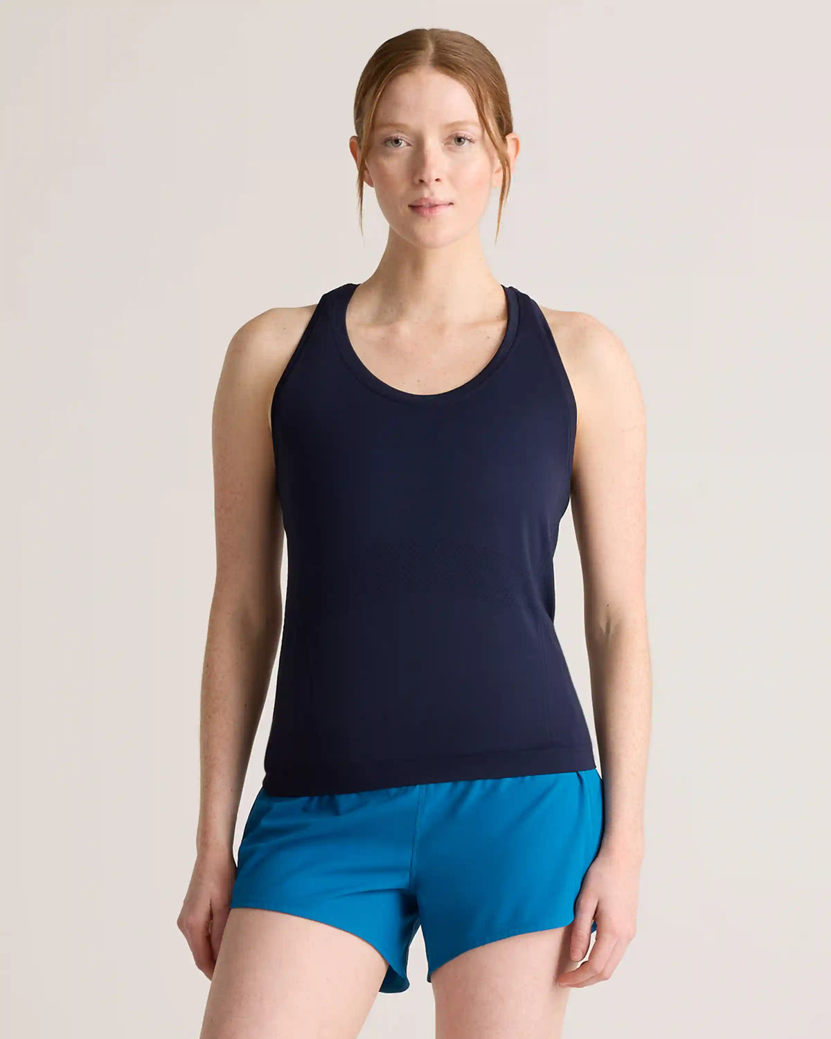 Seamless Waist-Length Racerback Tank