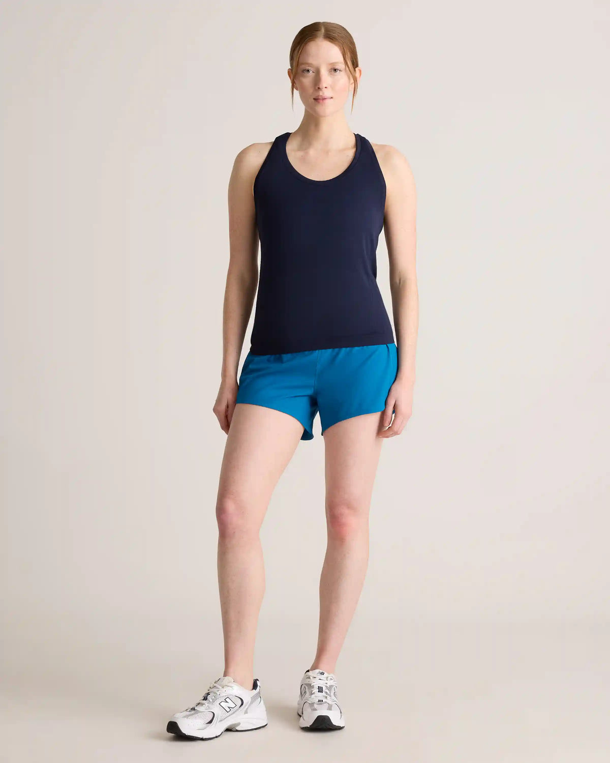 Seamless Waist-Length Racerback Tank