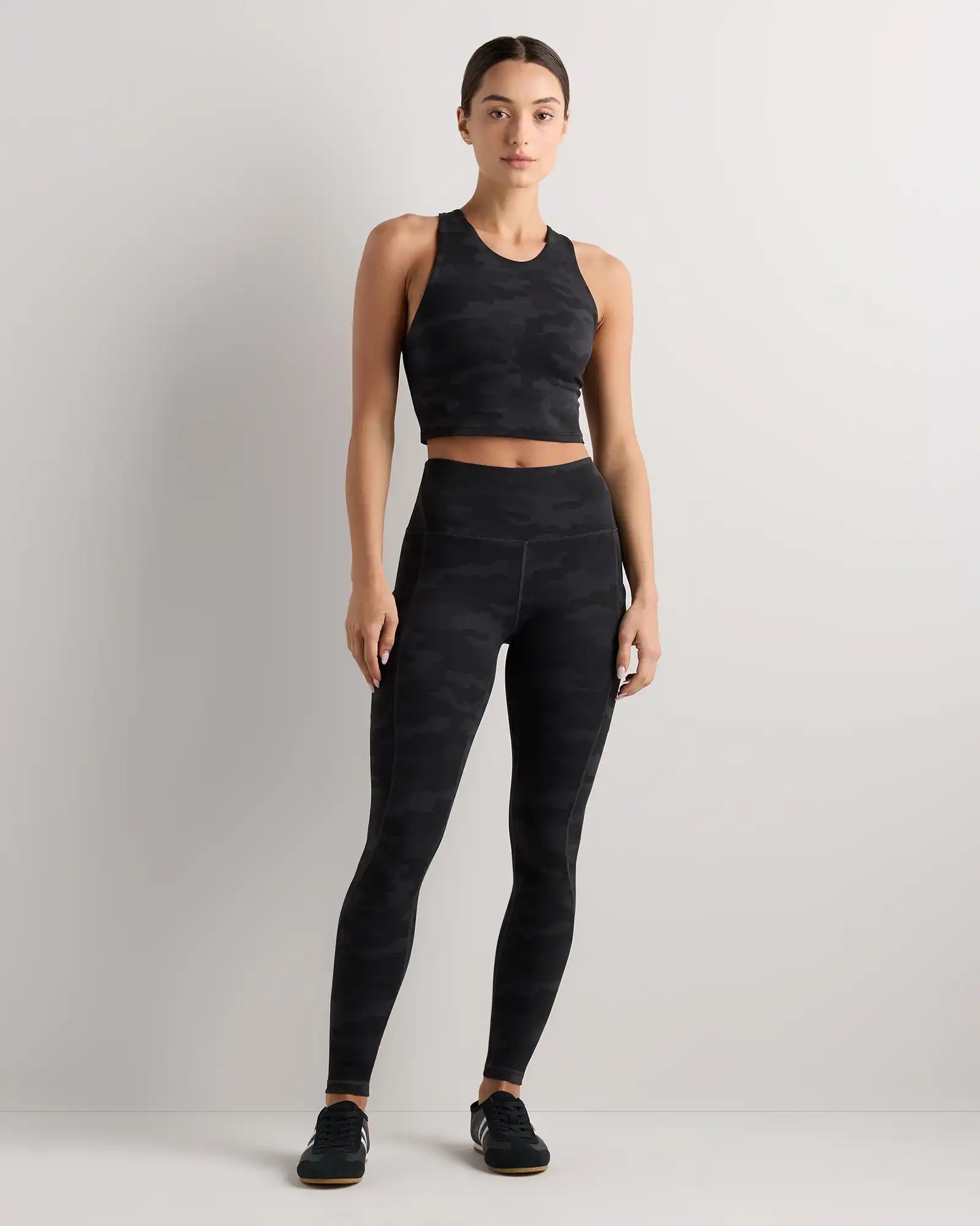 Ultra-Form High-Neck Cropped Tank