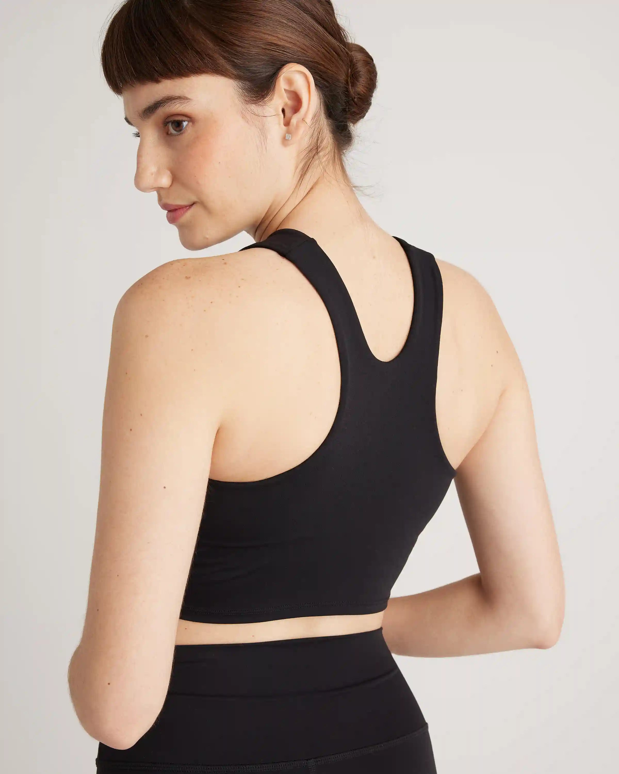 Ultra-Form High-Neck Cropped Tank
