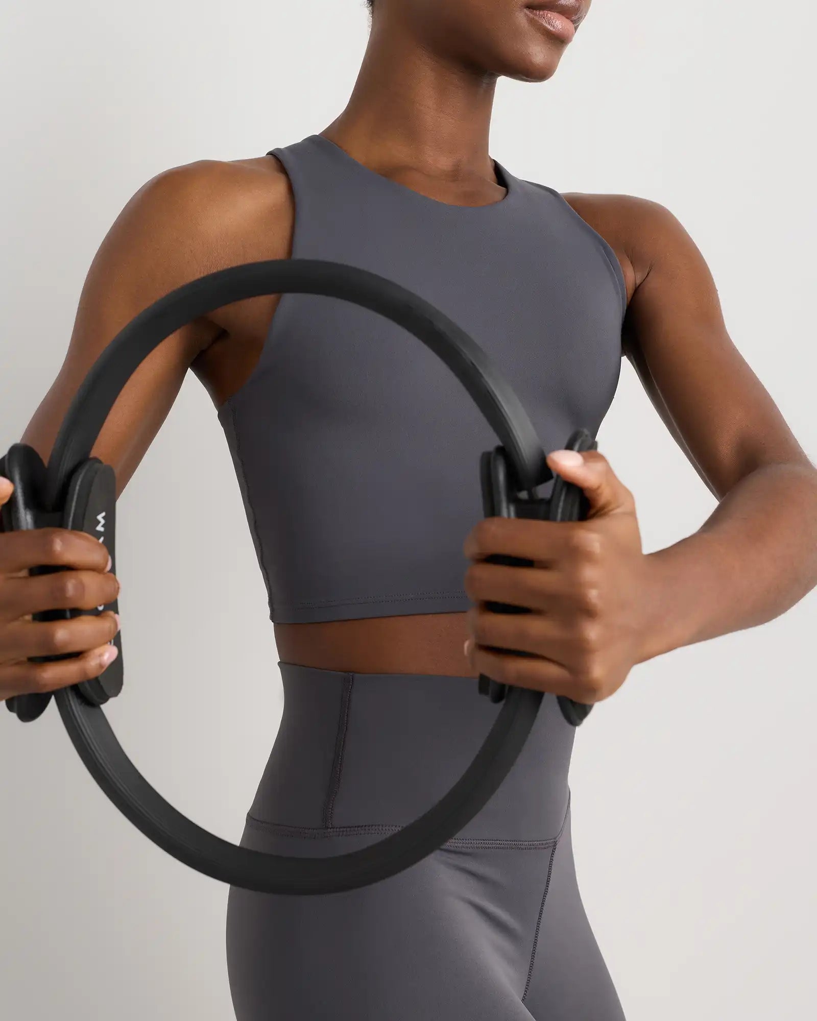 Ultra-Form High-Neck Cropped Tank