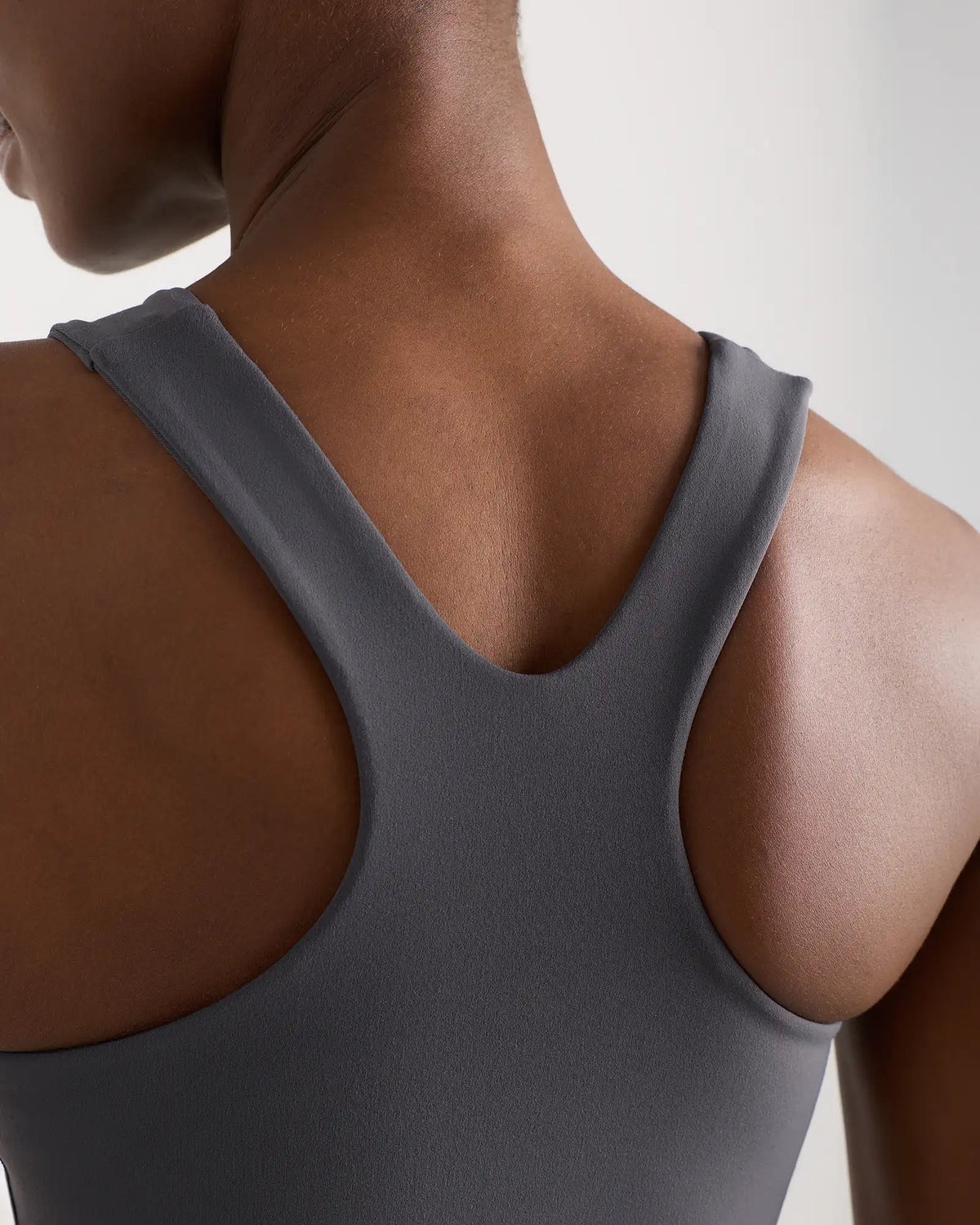 Ultra-Form High-Neck Cropped Tank