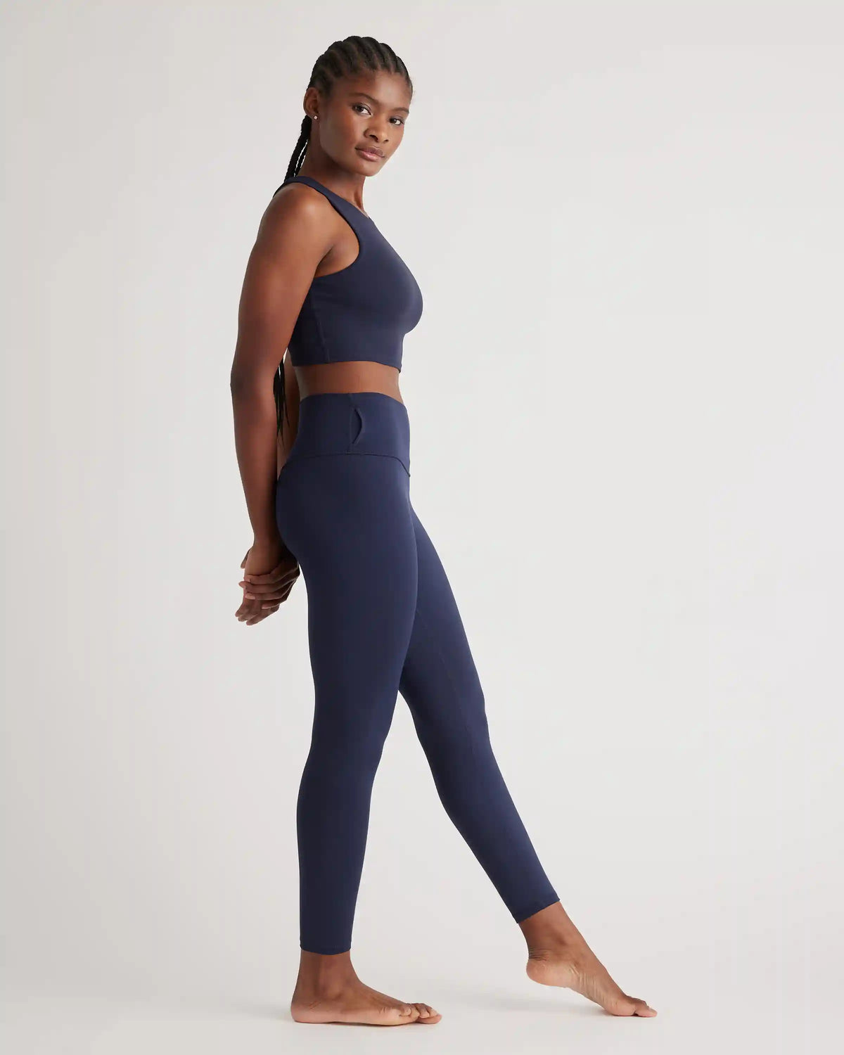 Ultra-Form High-Neck Cropped Tank