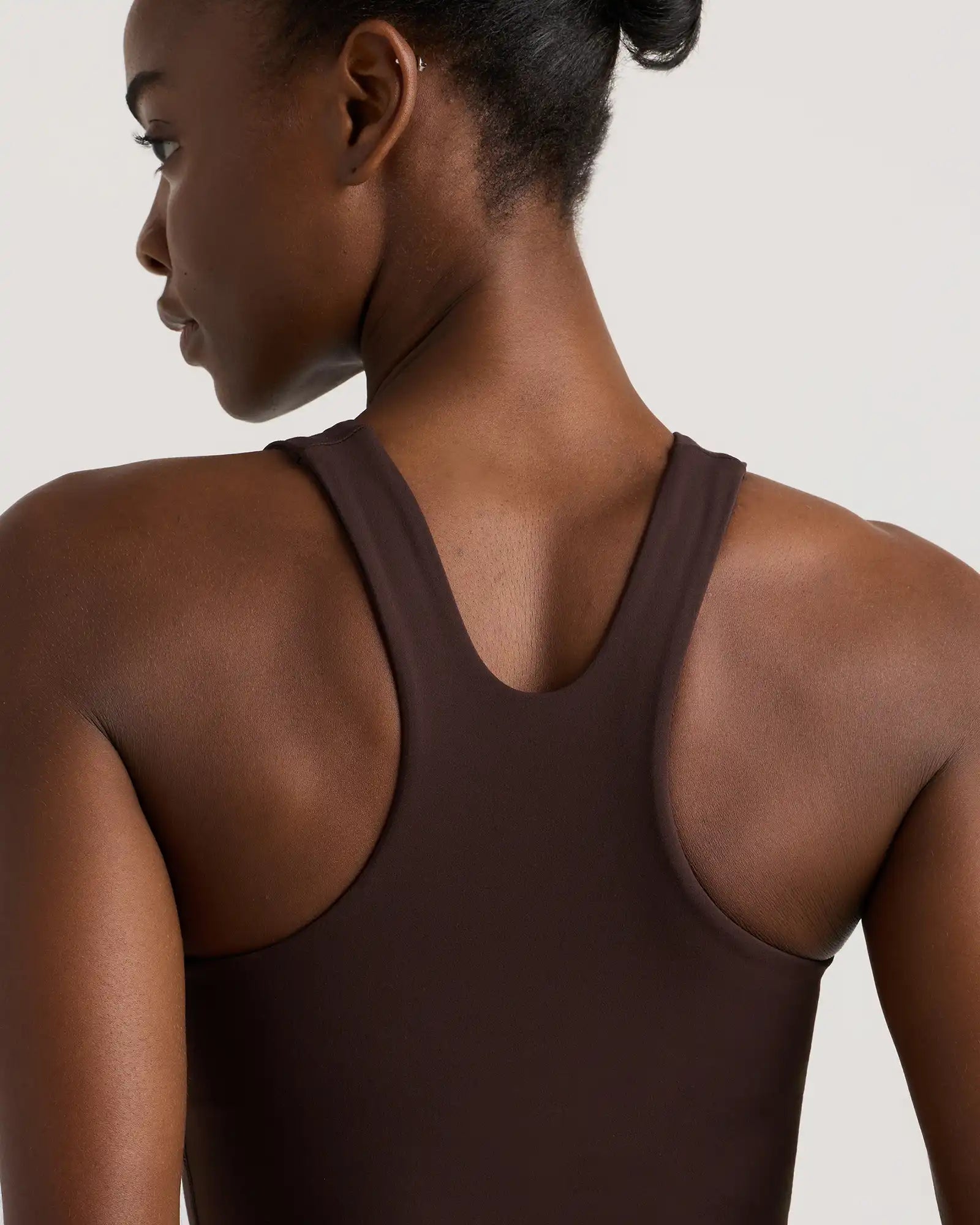 Ultra-Form High-Neck Cropped Tank