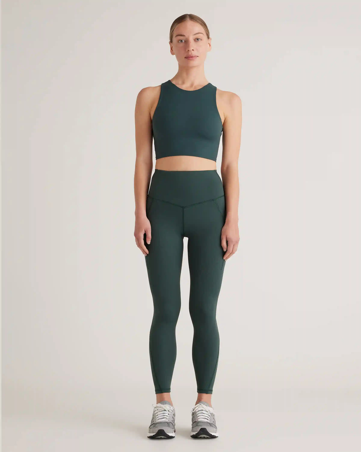 Ultra-Form High-Neck Cropped Tank