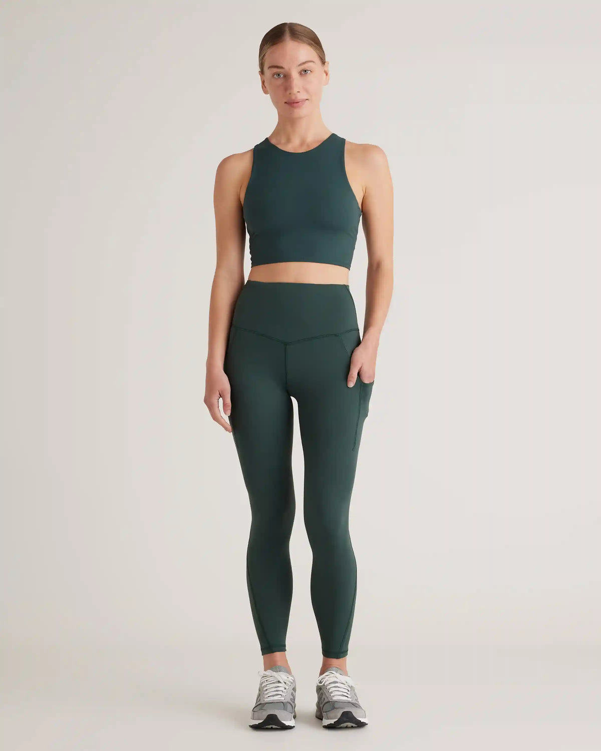 Ultra-Form High-Neck Cropped Tank