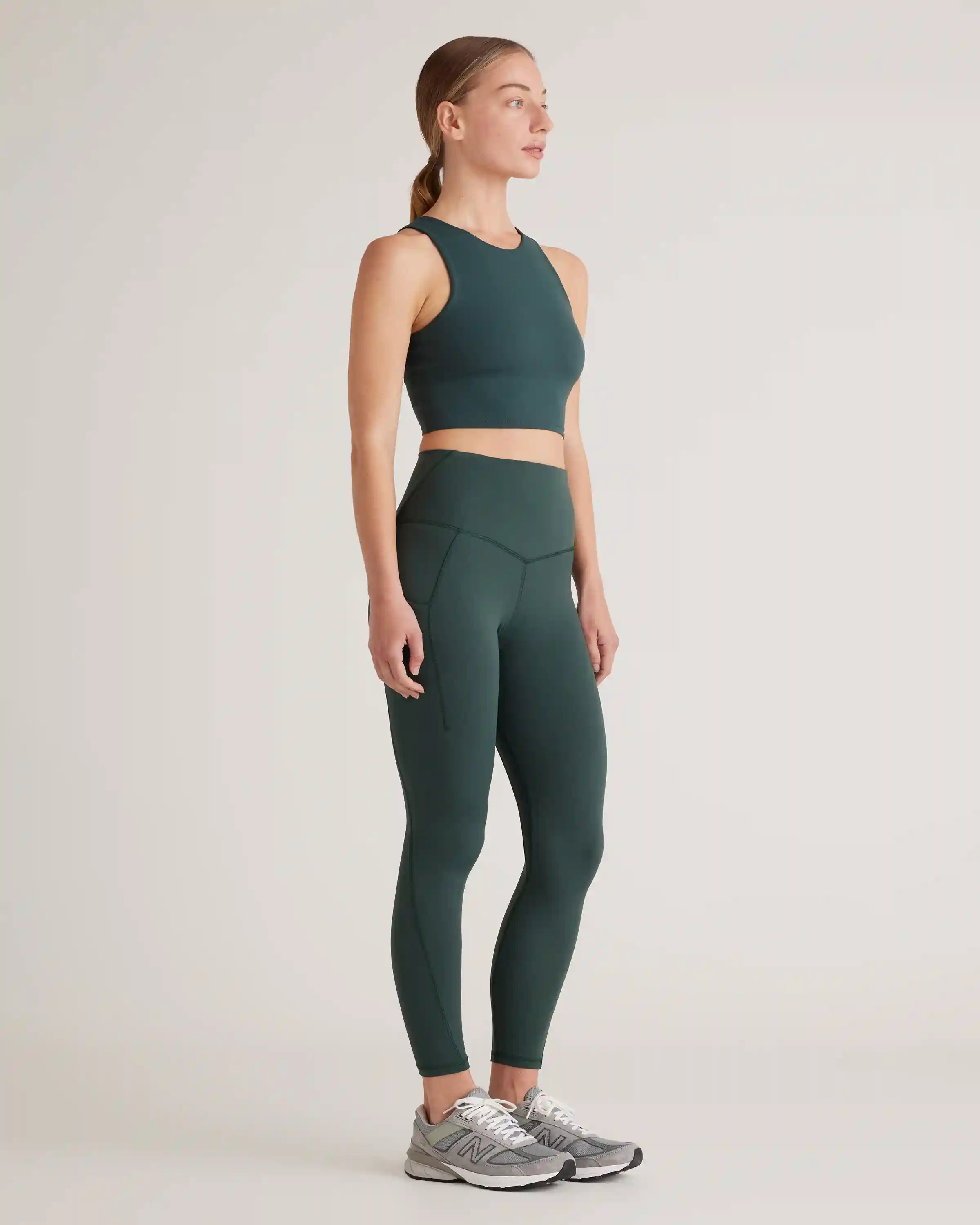 Ultra-Form High-Neck Cropped Tank