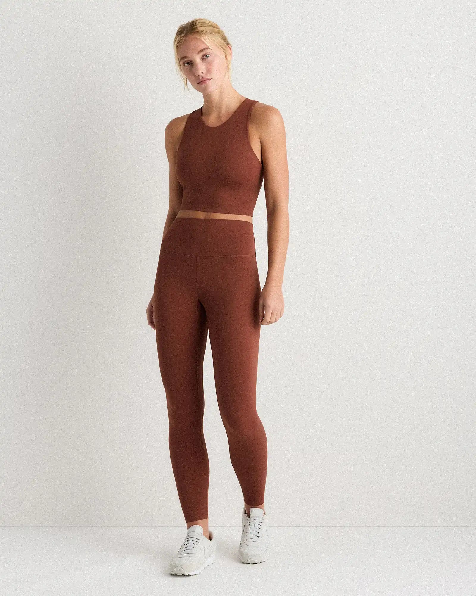 Ultra-Form High-Neck Cropped Tank