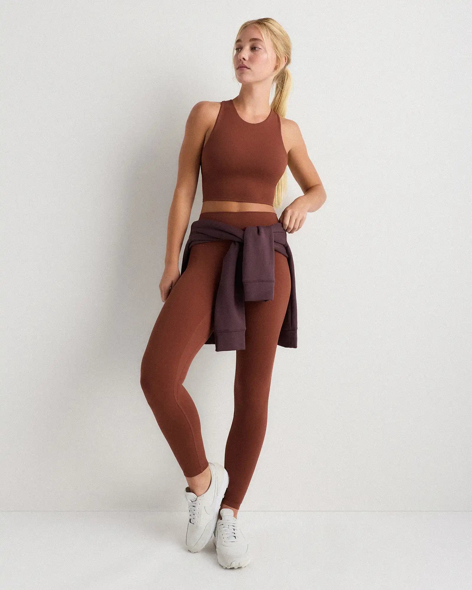Ultra-Form High-Neck Cropped Tank