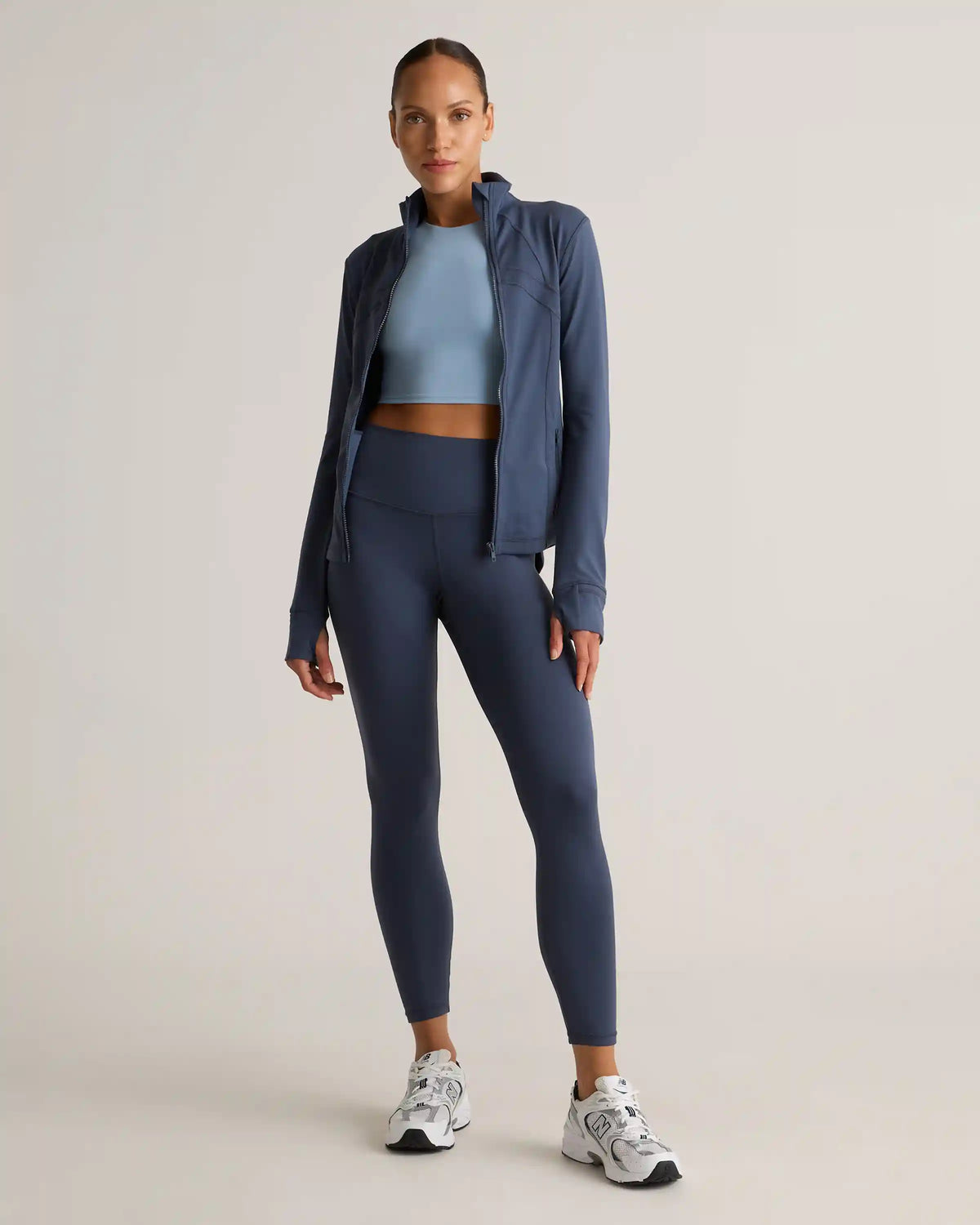 Ultra-Form High-Neck Cropped Tank
