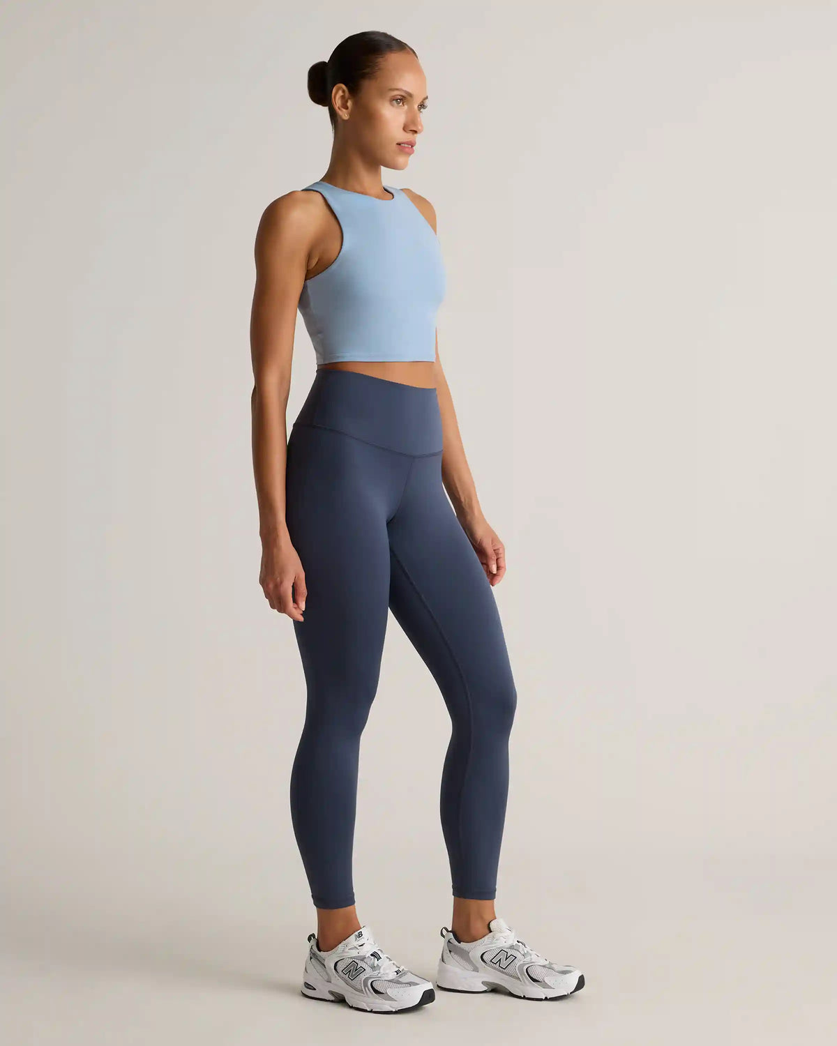 Ultra-Form High-Neck Cropped Tank