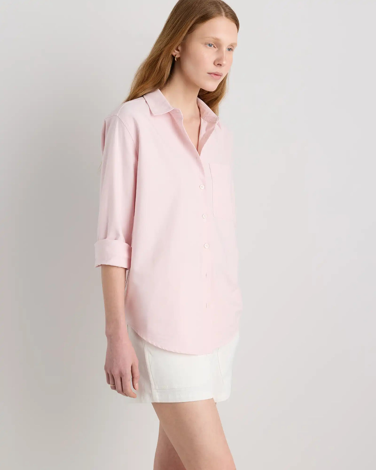 Organic Cotton Relaxed Oxford Shirt