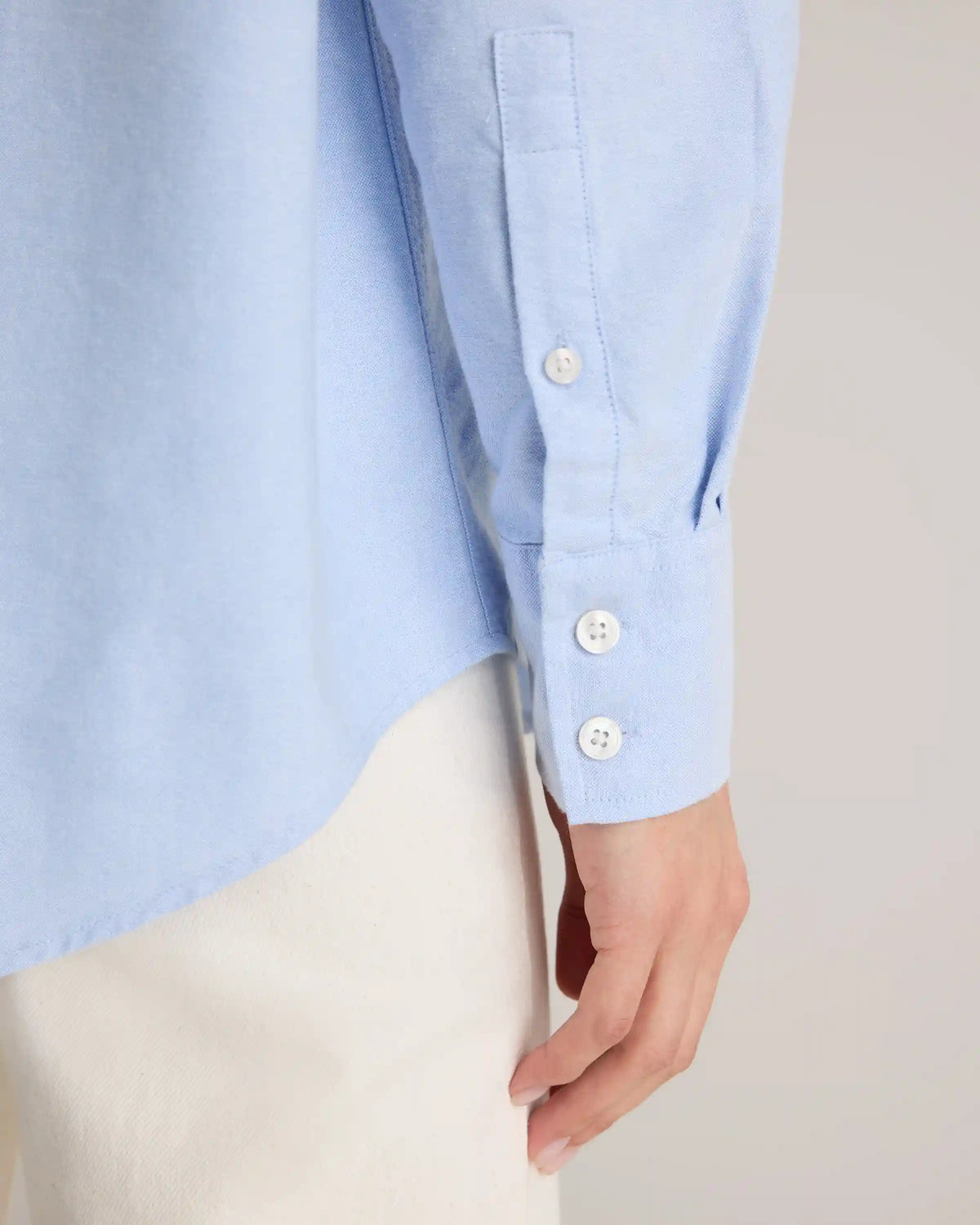 Organic Cotton Relaxed Oxford Shirt