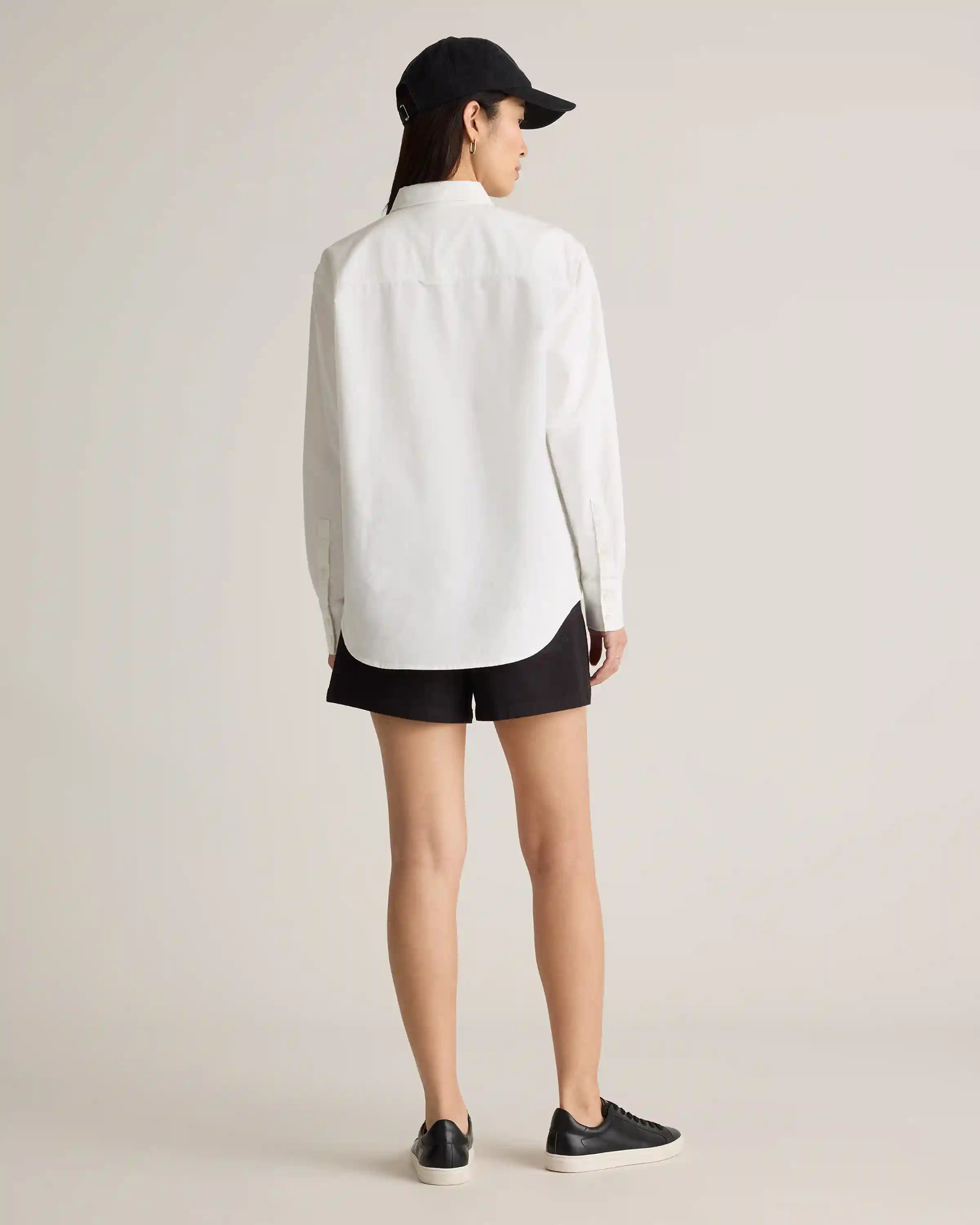 Organic Cotton Relaxed Oxford Shirt