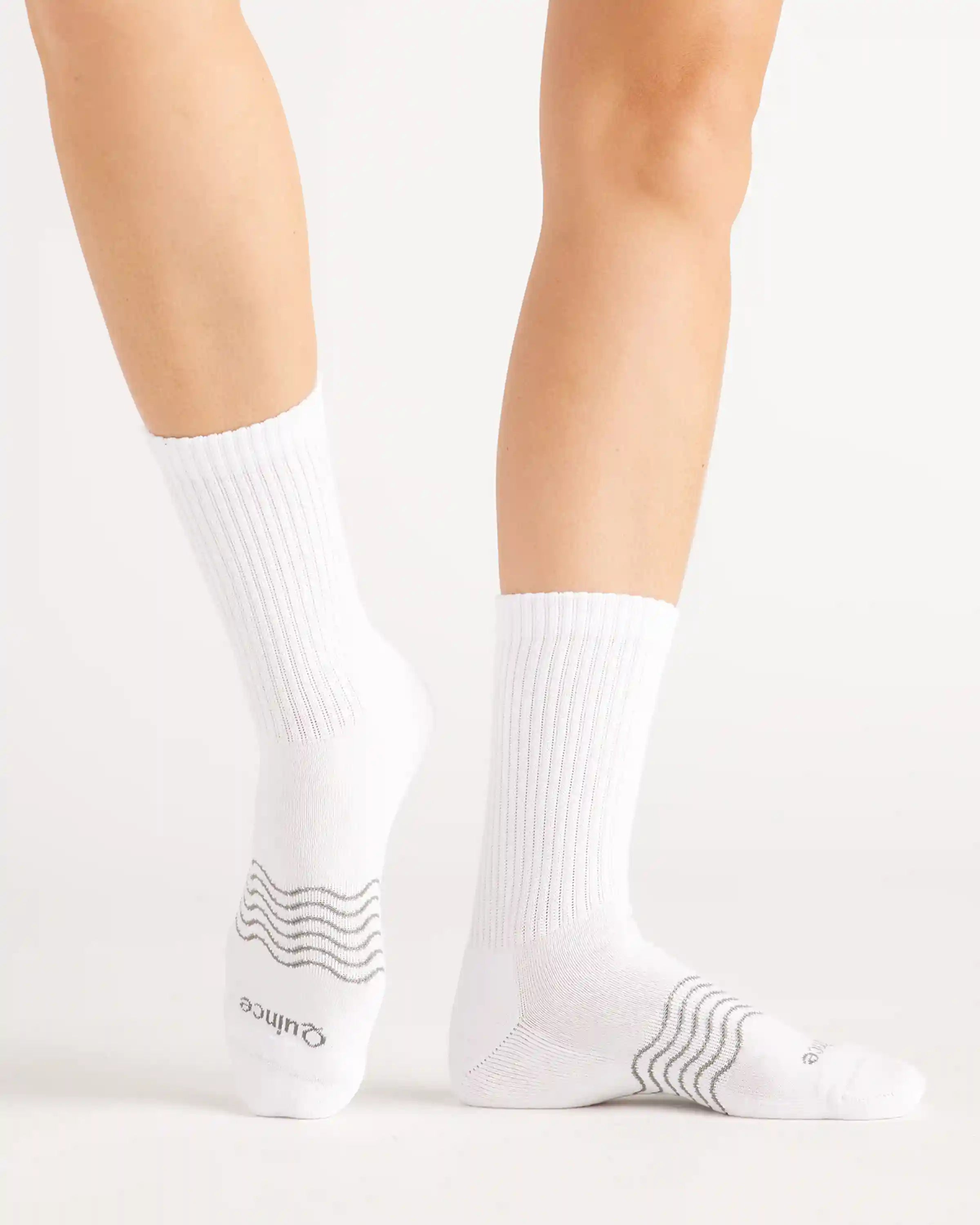 Everyday Cotton Solid Crew Socks (4-pack)
