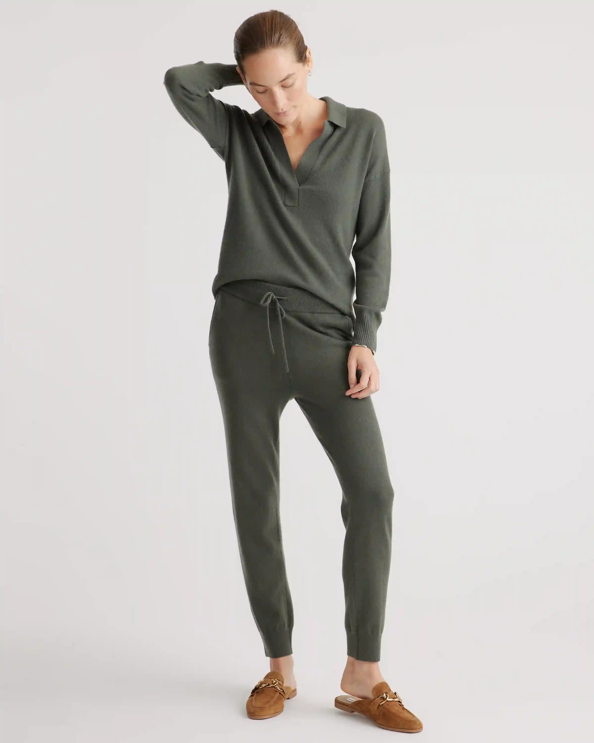 Mongolian Spring Cashmere Sweatpants